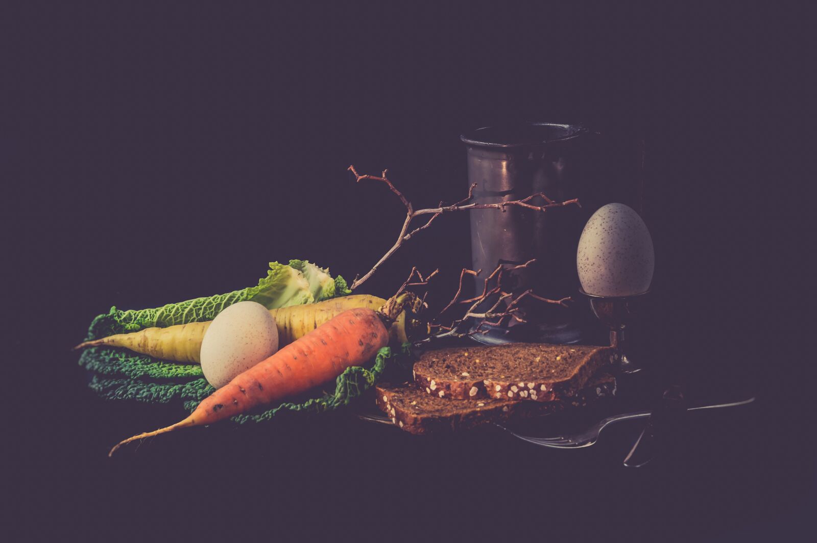 Sony SLT-A58 sample photo. Vegetables, still life, vintage photography