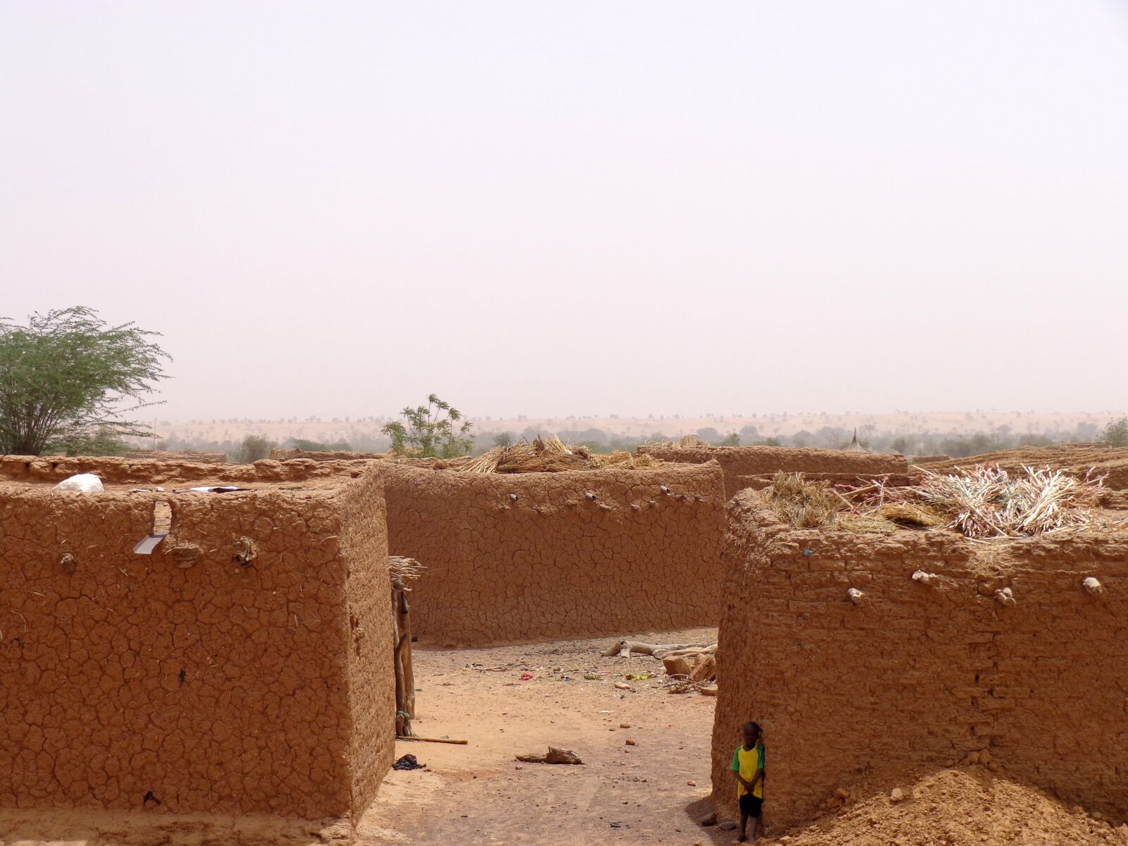 Sony Cyber-shot DSC-H90 sample photo. Village, sahel, desert photography