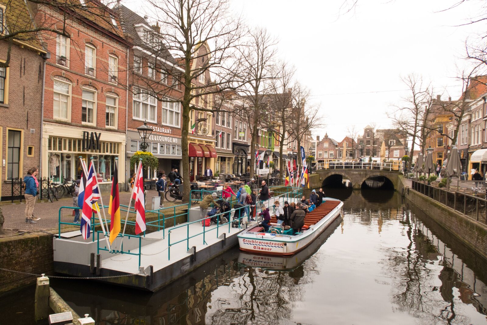 Canon PowerShot G5 X sample photo. Alkmaar, netherlands, canals photography