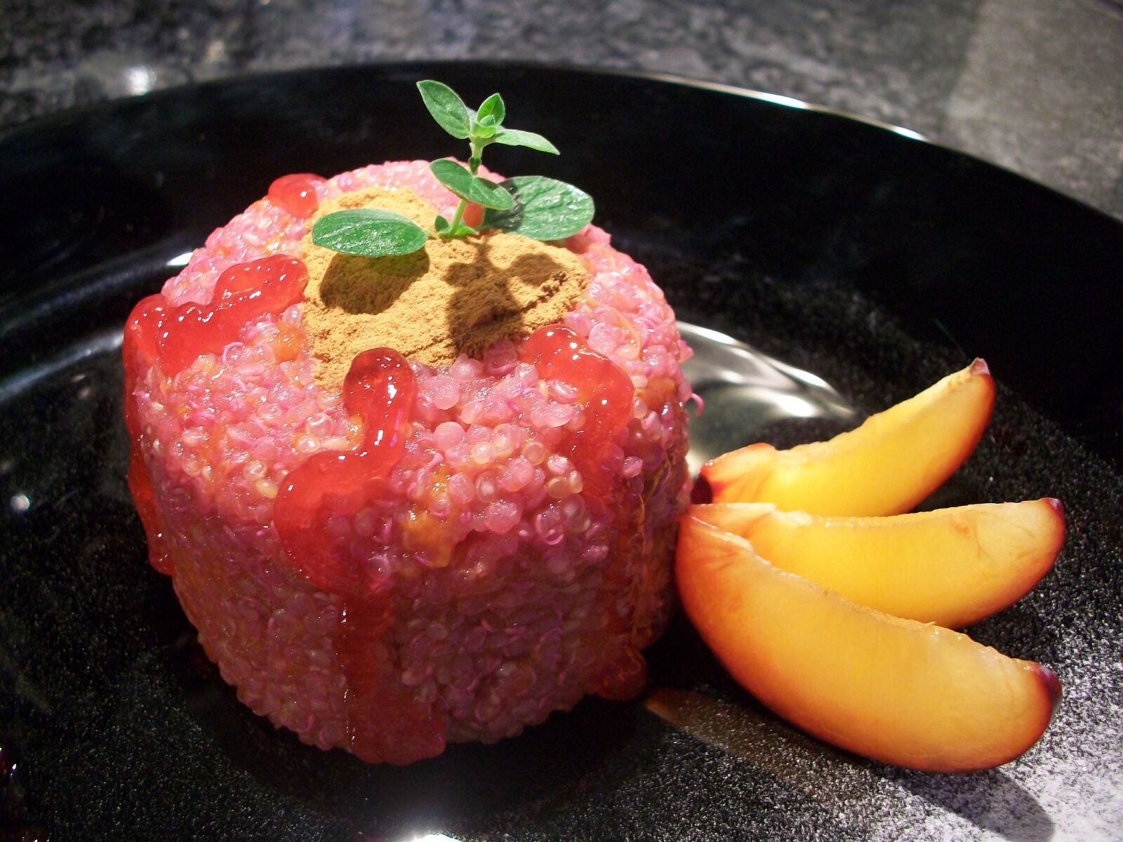 Kodak EASYSHARE M1063 DIGITAL CAMERA sample photo. Quinoa, dessert, fruit photography