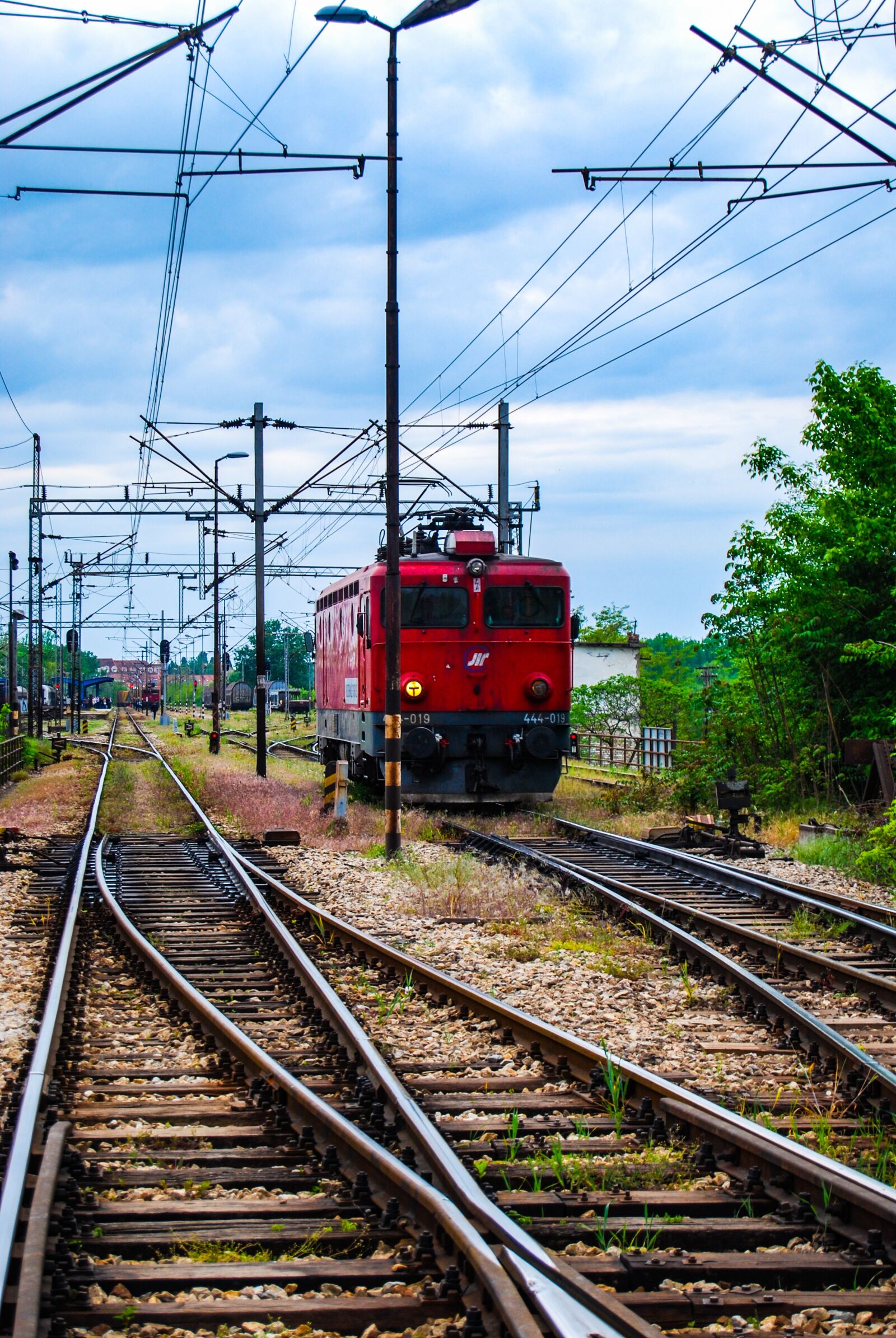 Nikon D60 sample photo. Train, locomotive, railroad photography