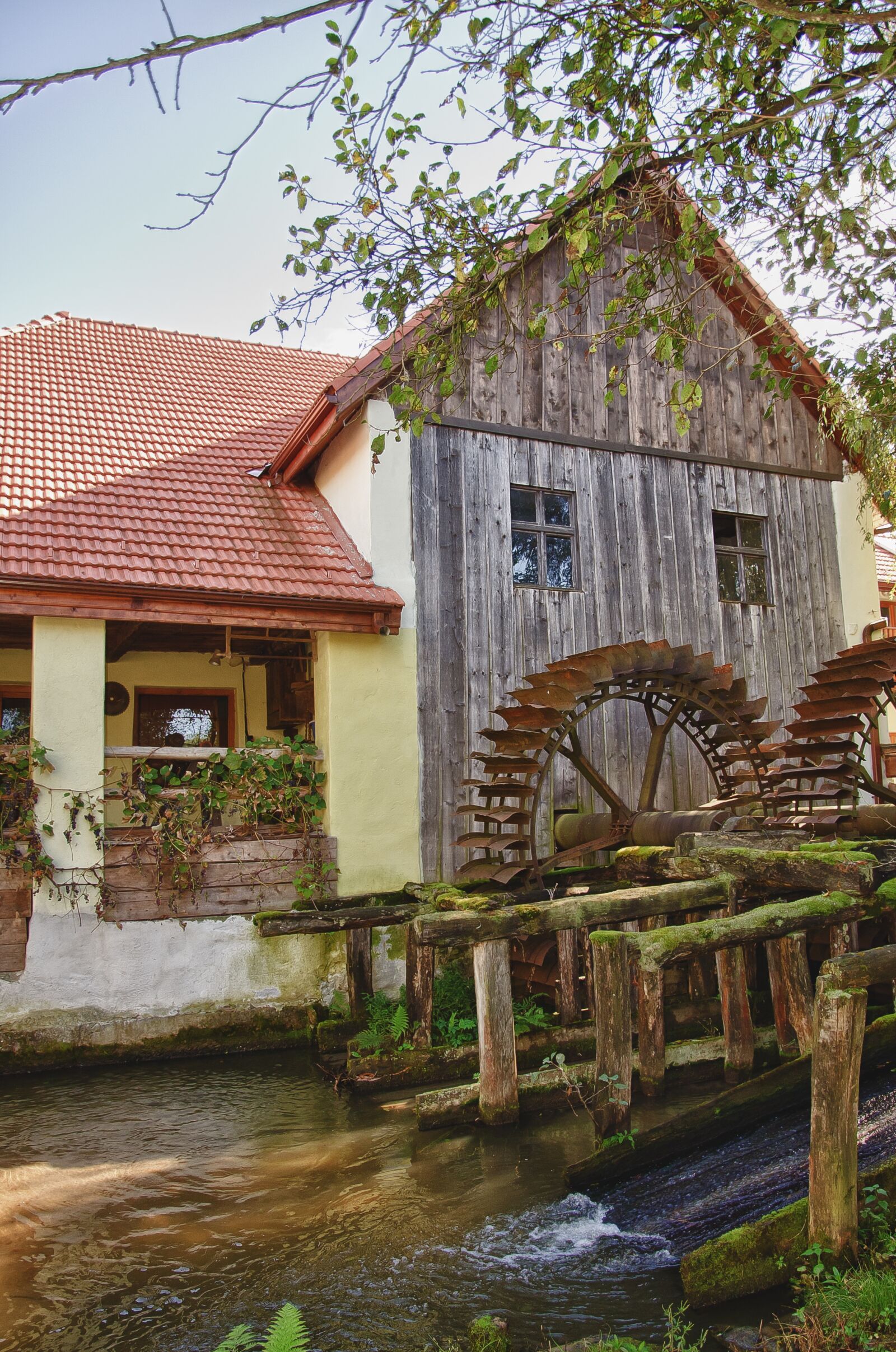 Nikon D7000 sample photo. Mill, wheel, river photography