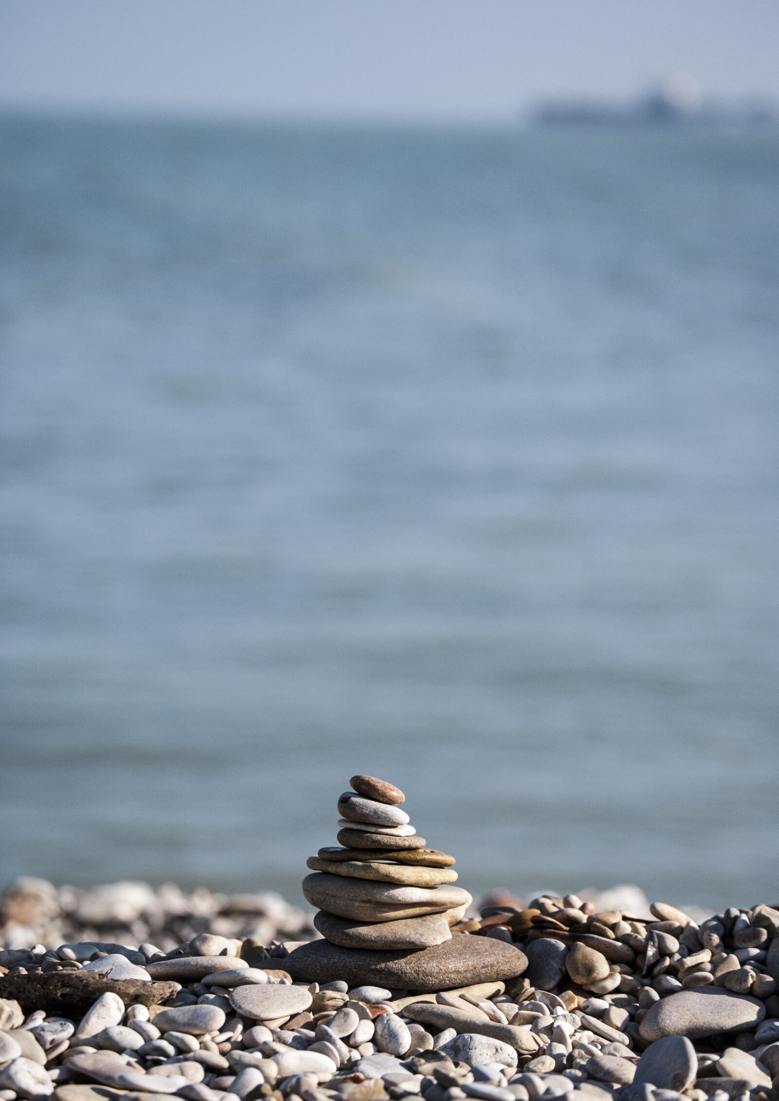Nikon D60 sample photo. Stone, sassi, beach photography