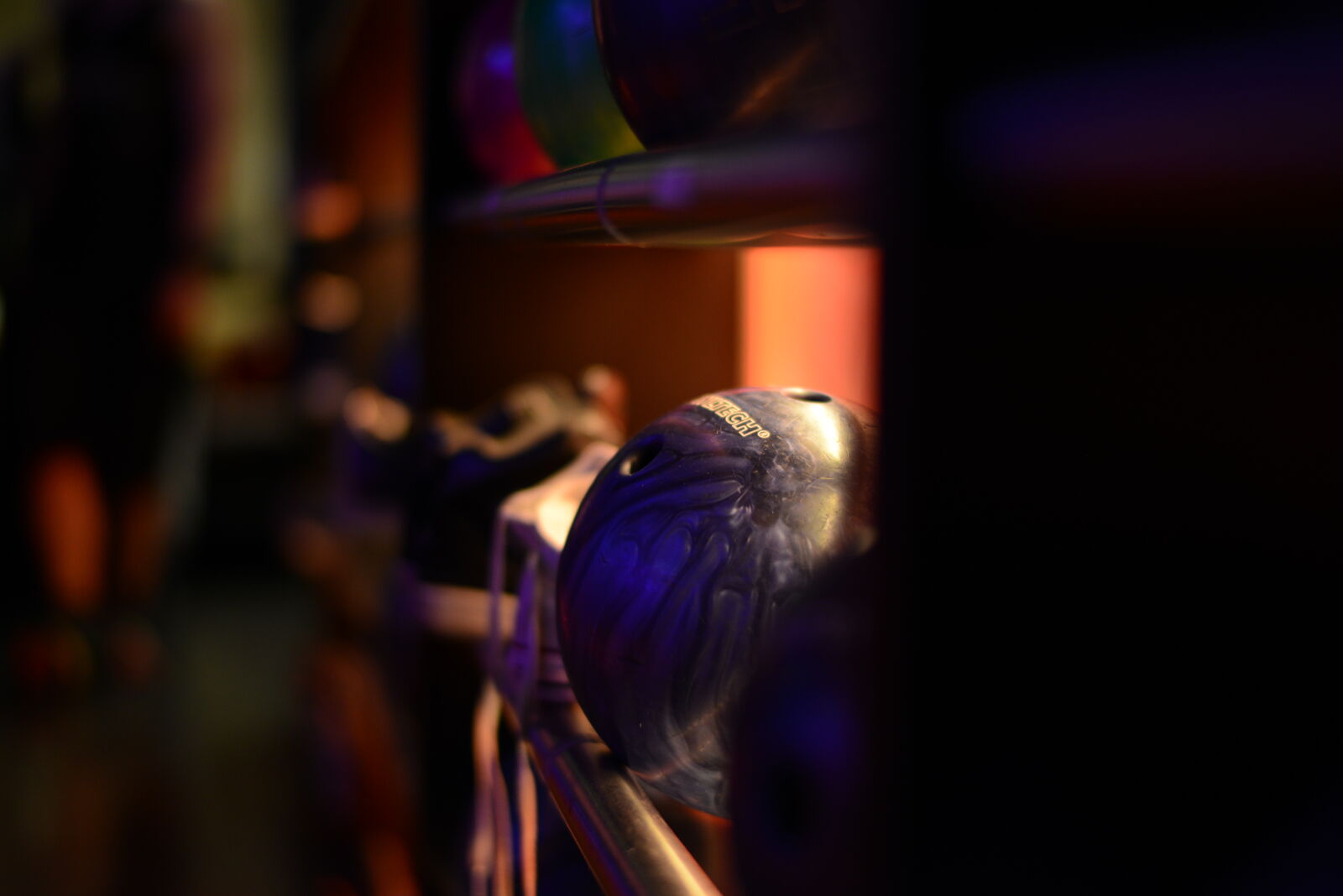 Nikon D800 + Nikon AF-S Nikkor 58mm F1.4G sample photo. Bowling night photography