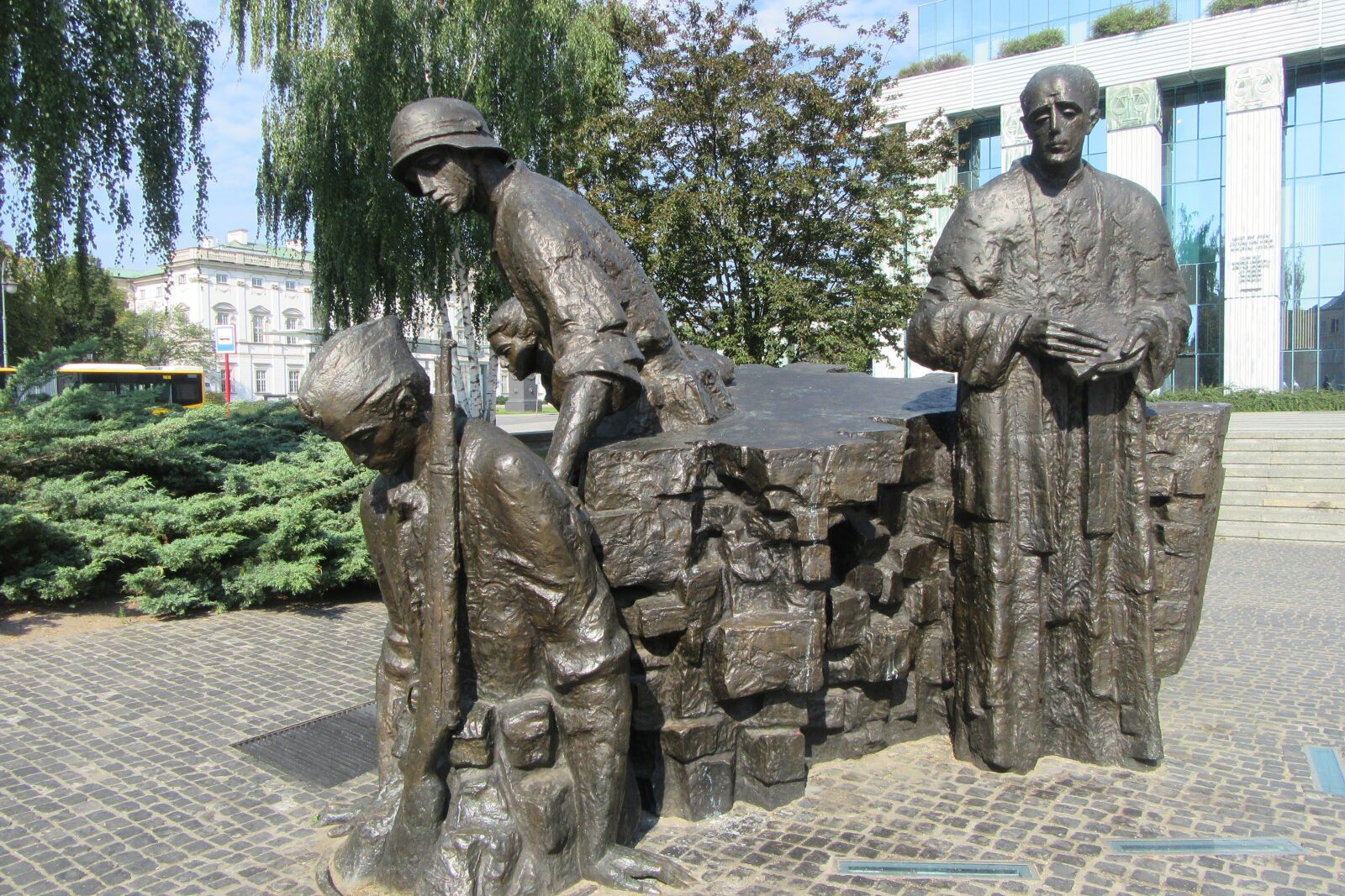 Canon PowerShot SX610 HS sample photo. Warsaw, statue bronze, poland photography