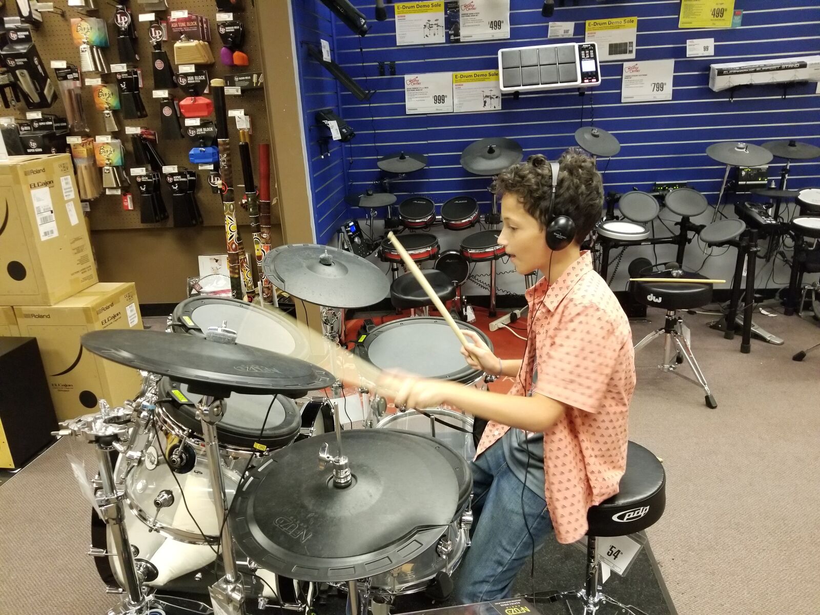Samsung Galaxy S8+ sample photo. Drums, music, drummer photography