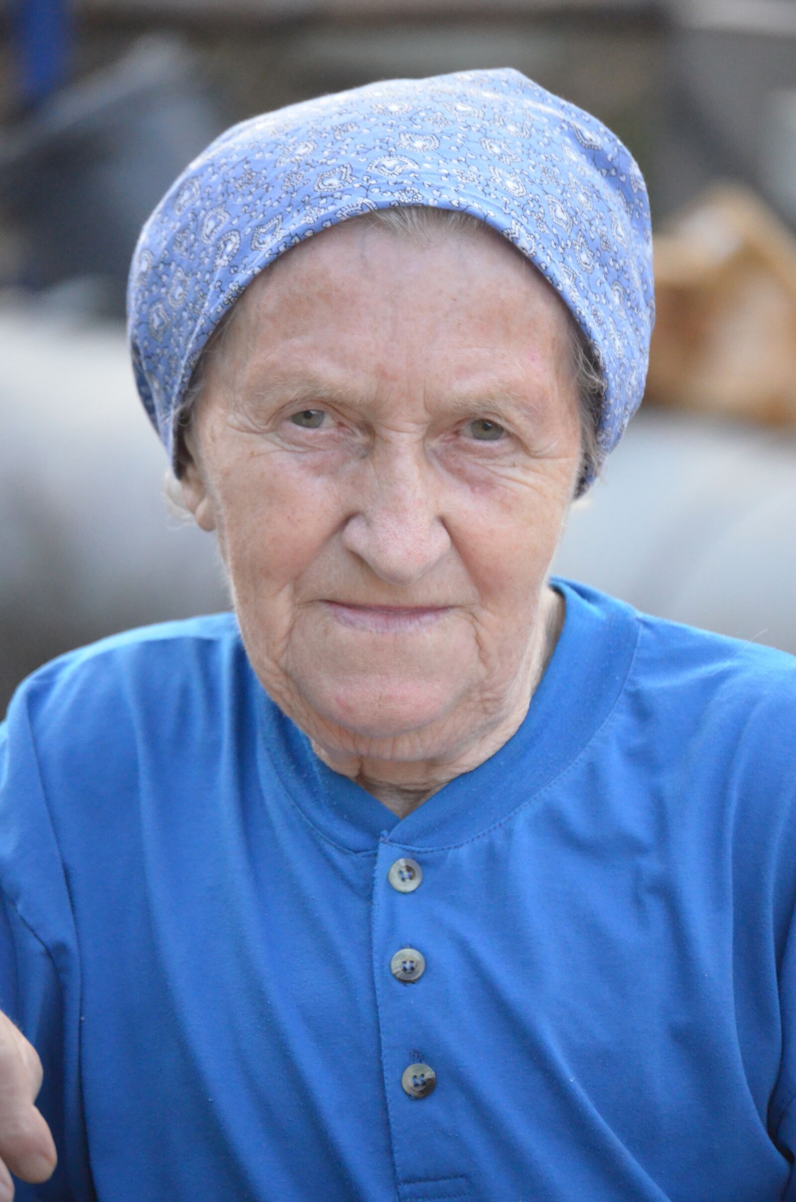 Nikon D5100 sample photo. Farmer's wife, grandma, woman photography