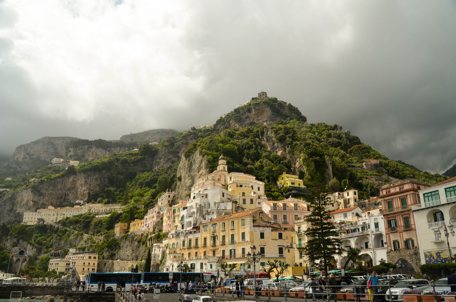 Nikon D5100 sample photo. Amalfi, italy, town photography