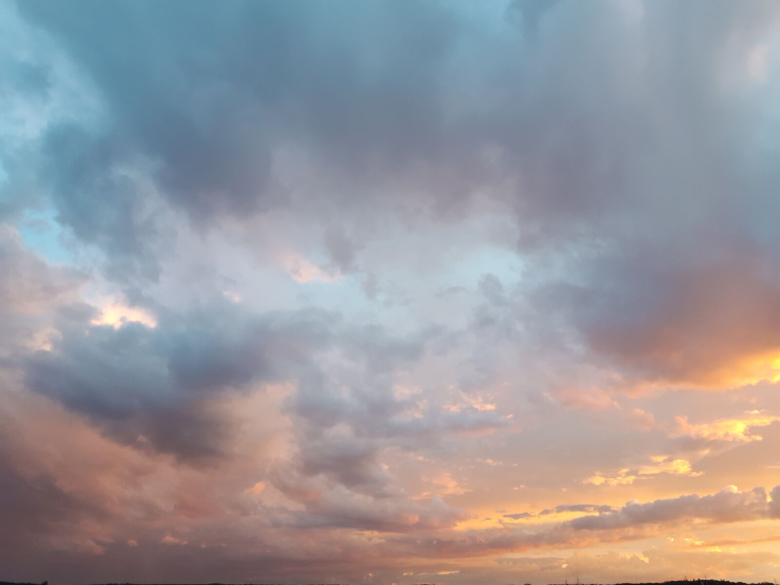 Samsung Galaxy A5(2017) sample photo. Sky, clouds, sunset photography