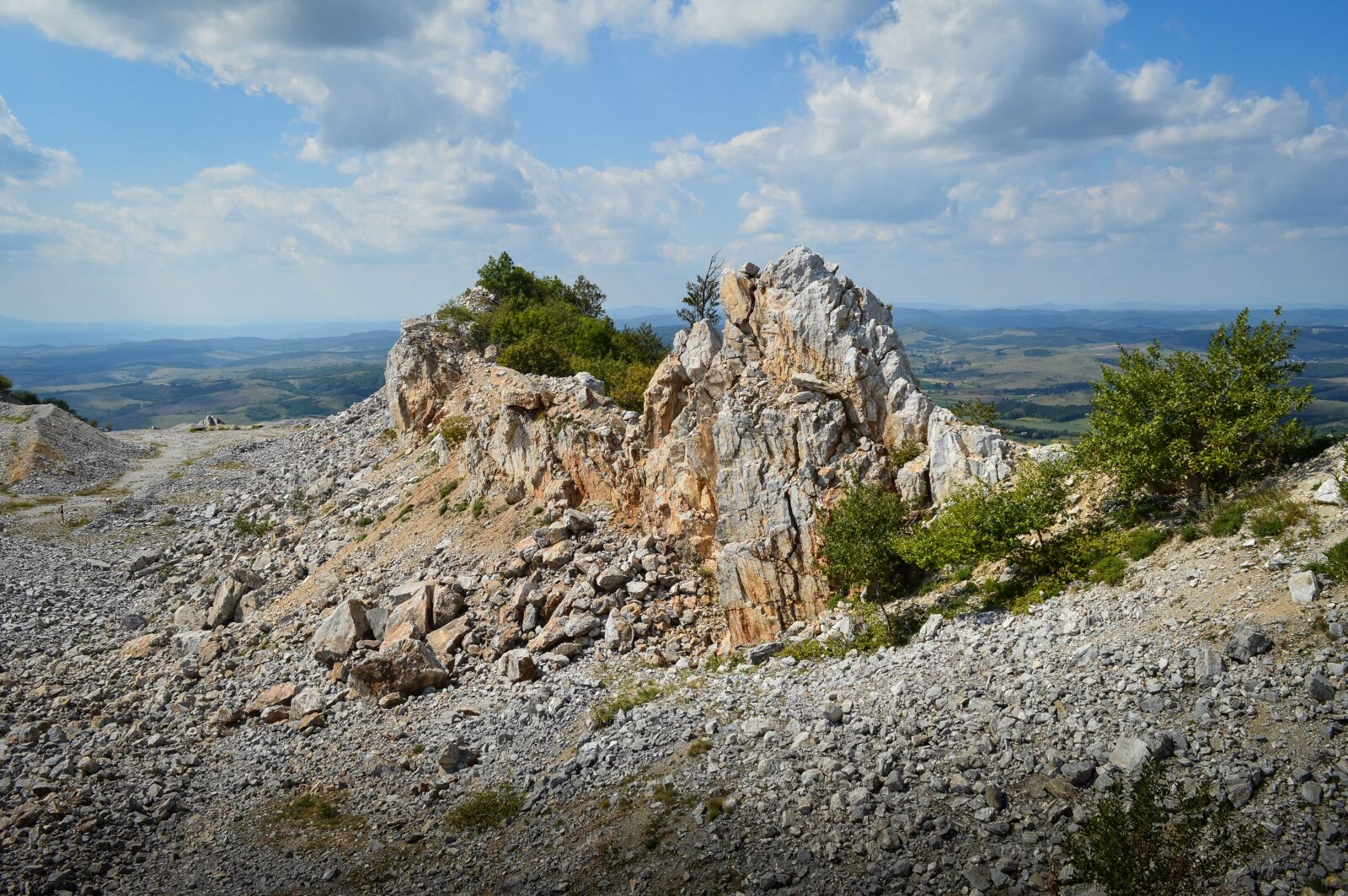 Nikon D3200 sample photo. Stone, mine, sky photography