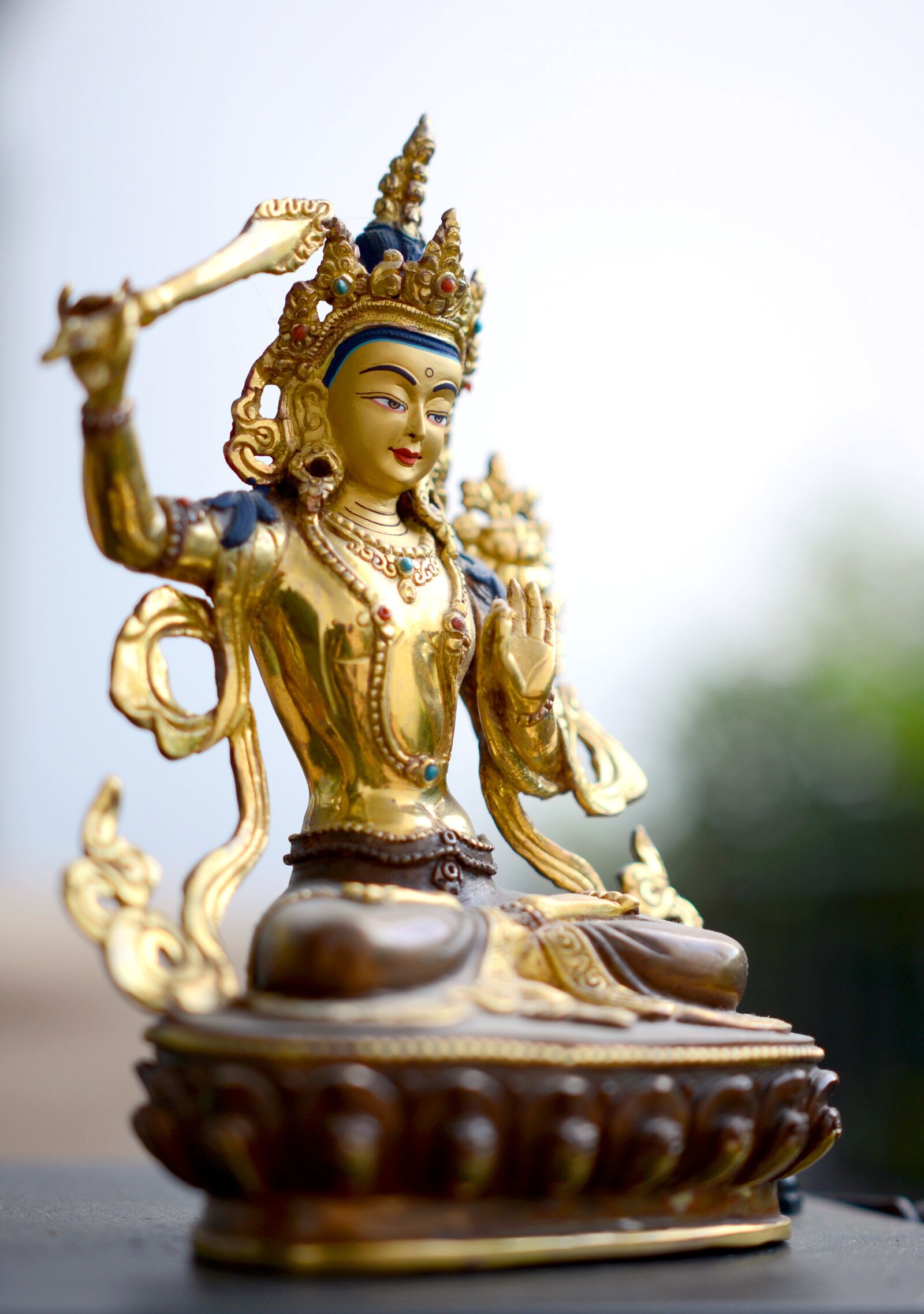 Nikon D7100 sample photo. Statue, nepal, buddhism photography