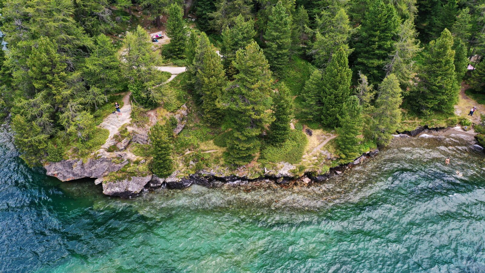 Hasselblad L1D-20c sample photo. Mountain, lake, island photography