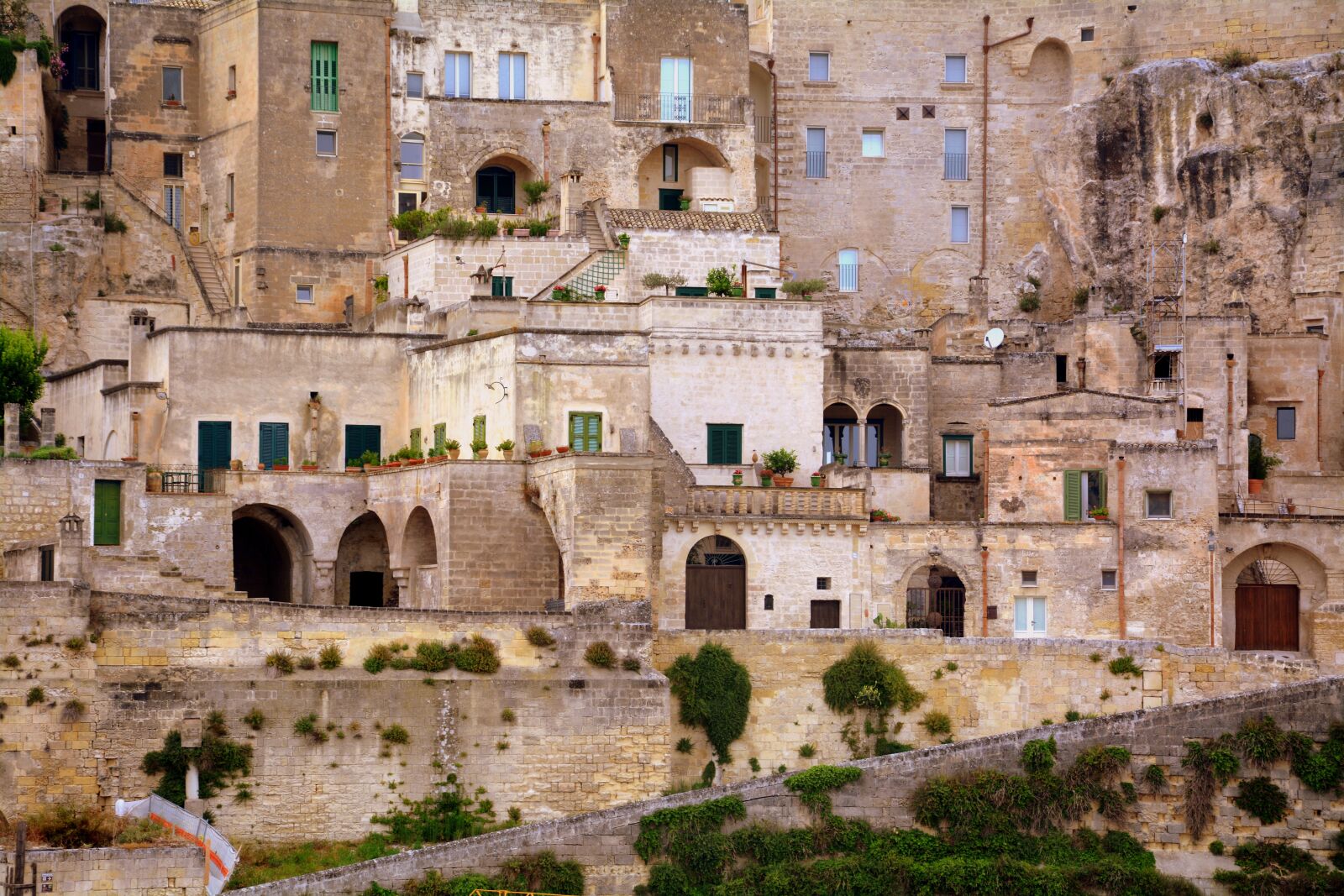Nikon D7100 sample photo. Matera, houses, old photography