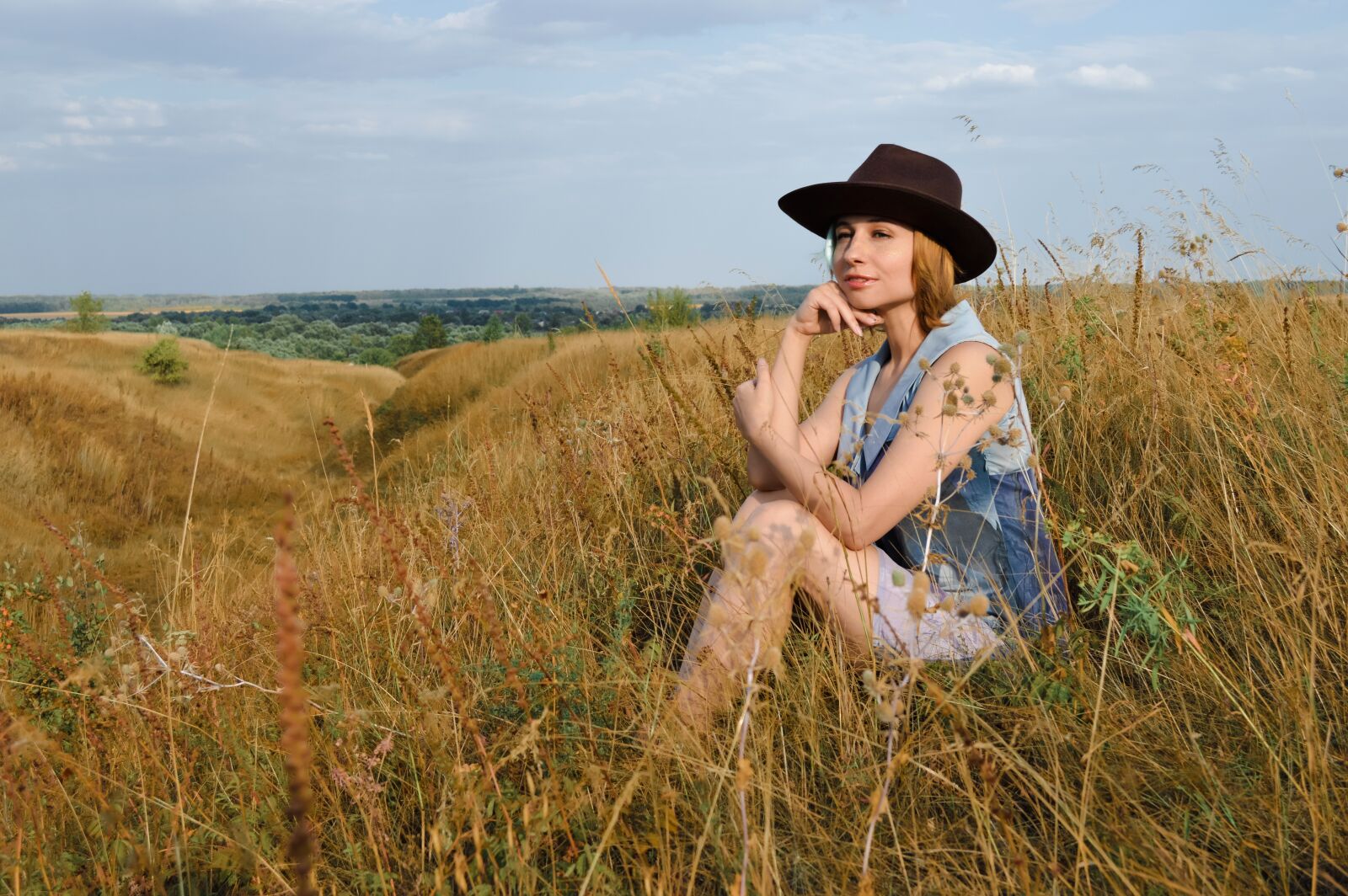 Nikon D3200 sample photo. Woman, model, country girl photography