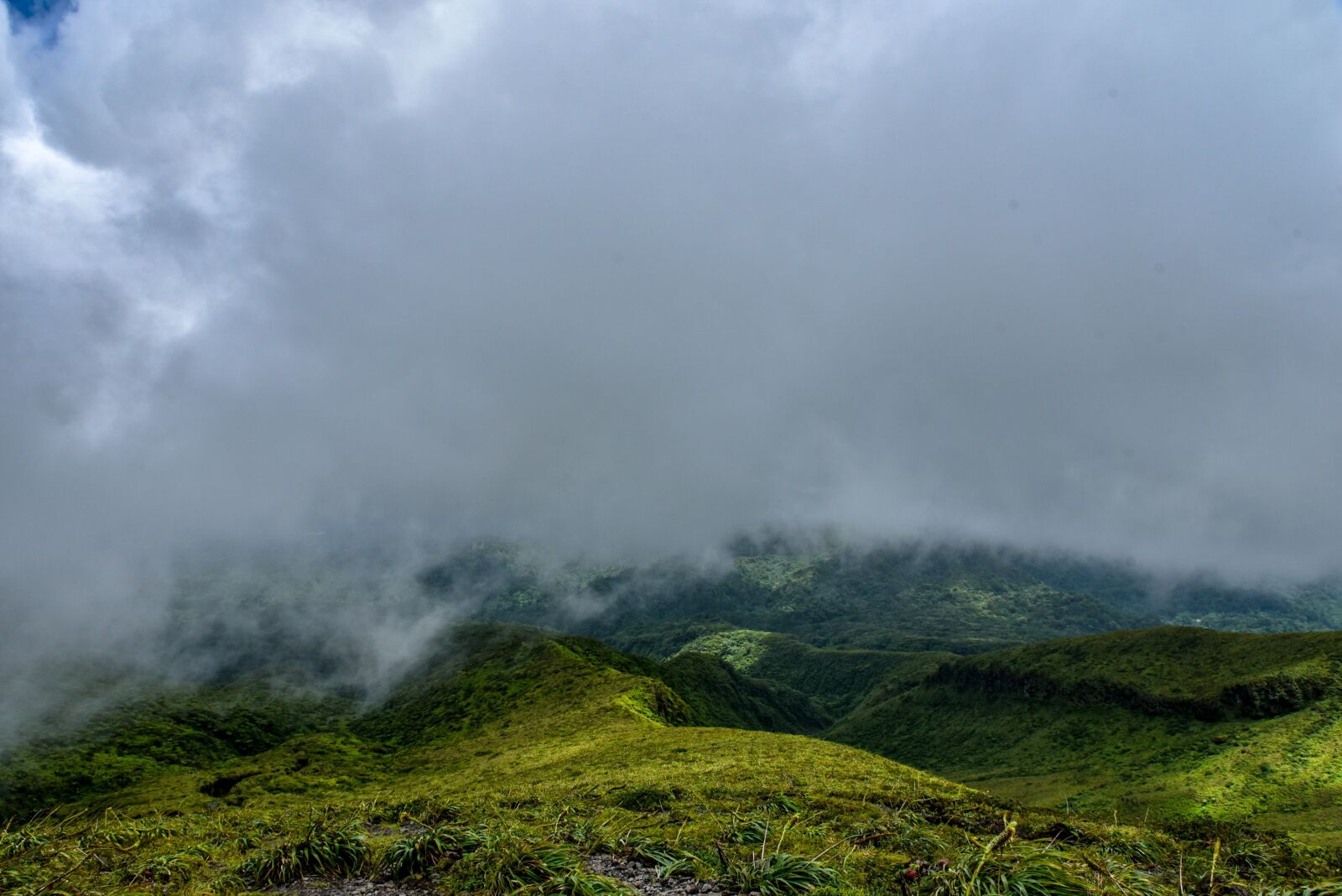 Tamron SP 24-70mm F2.8 Di VC USD sample photo. Volcano, la soufriere volcano photography