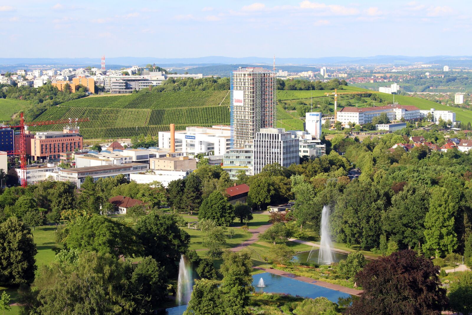 Canon EOS 700D (EOS Rebel T5i / EOS Kiss X7i) sample photo. View, high, killesberg photography