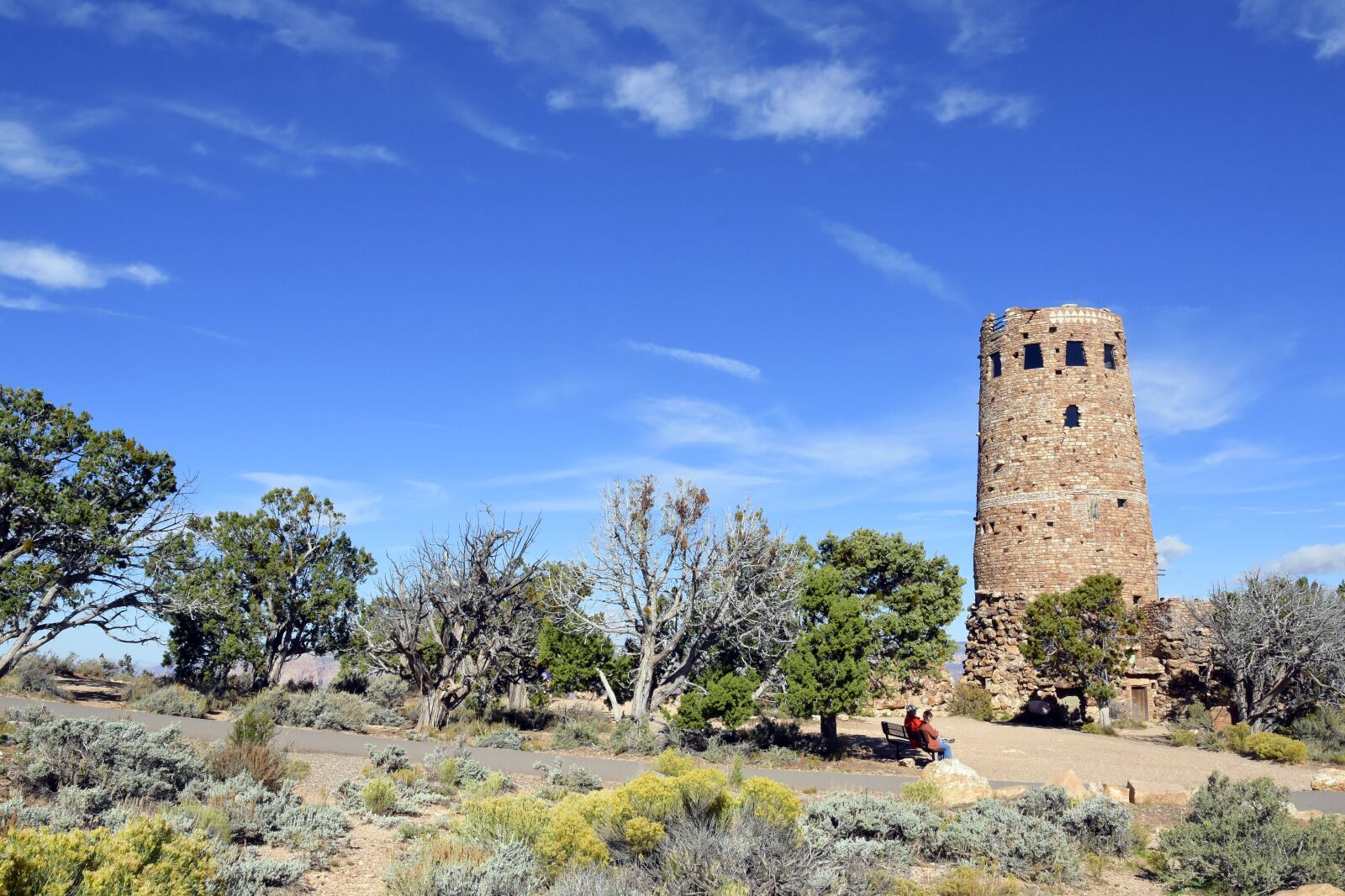 Nikon D7200 sample photo. Grand canyon, watchtower, watch photography