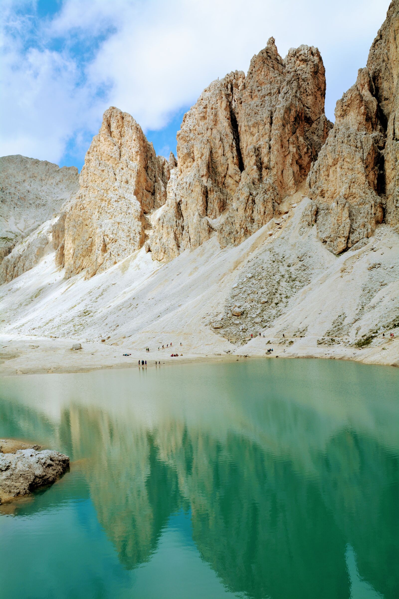 Nikon D7100 sample photo. Dolomites, lake, mirror photography