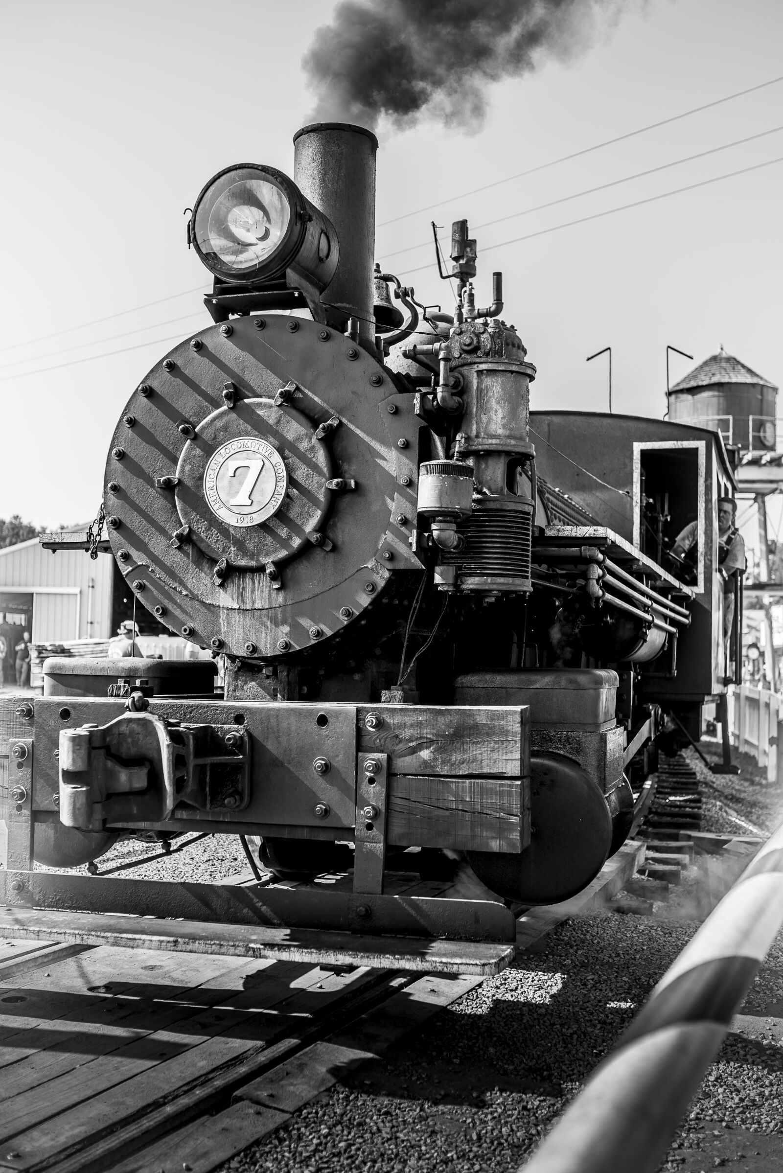 Nikon D810 sample photo. Train, locomotive, railway photography
