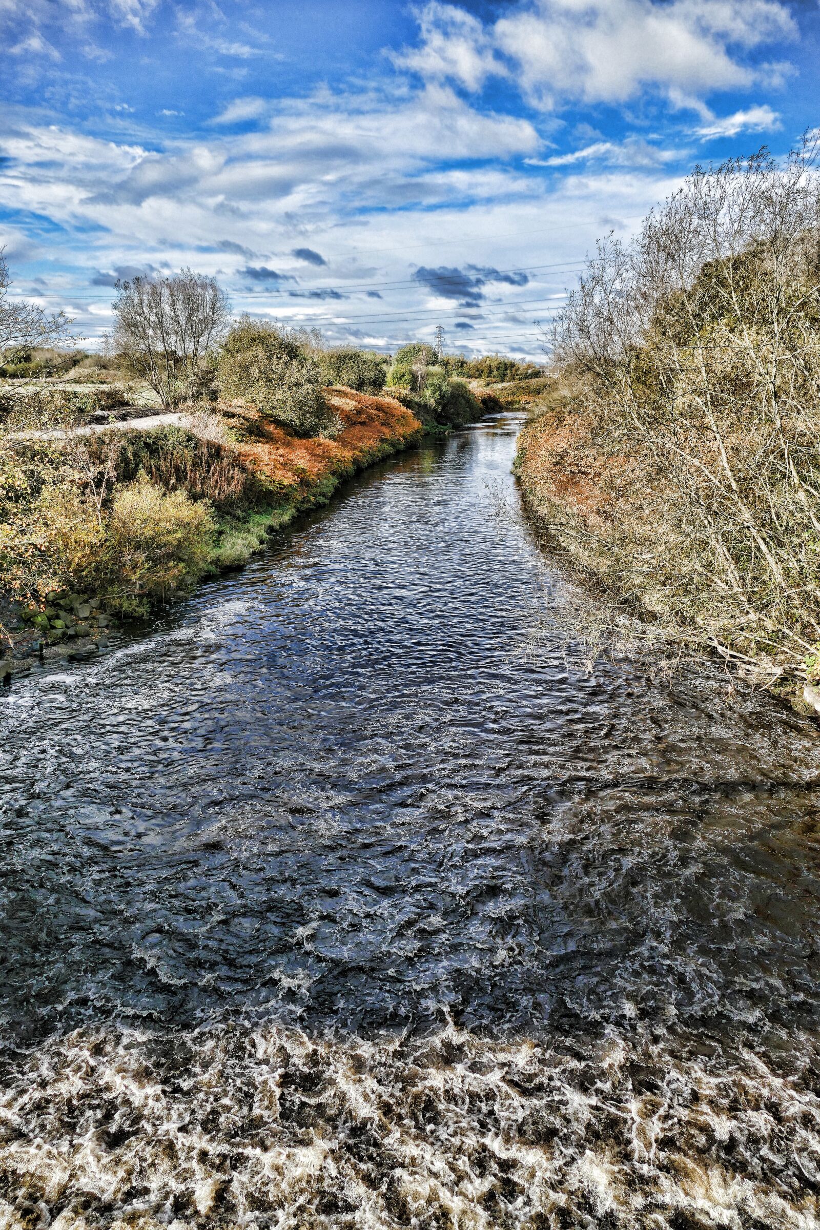 Panasonic Lumix DMC-FZ1000 sample photo. Urmston, river, mersey photography