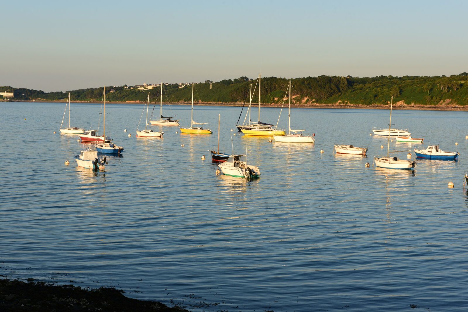 Nikon D750 sample photo. Brittany, coast, sailing boats photography