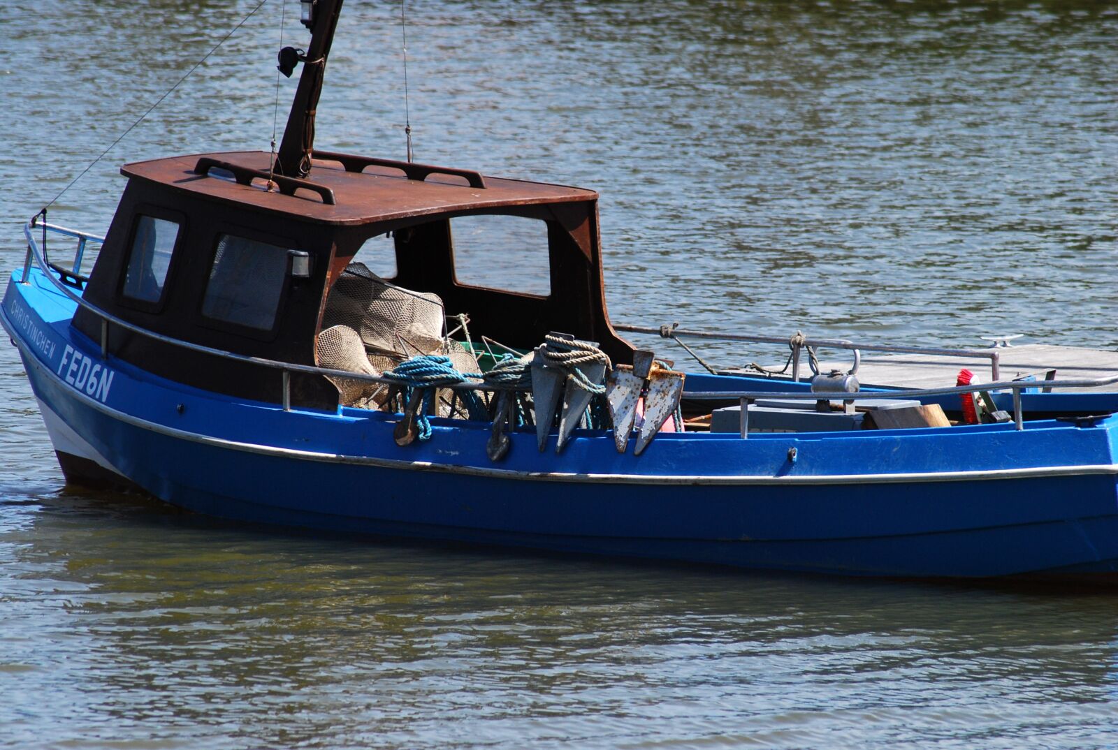 Nikon D60 sample photo. Boat, fish, fishing photography