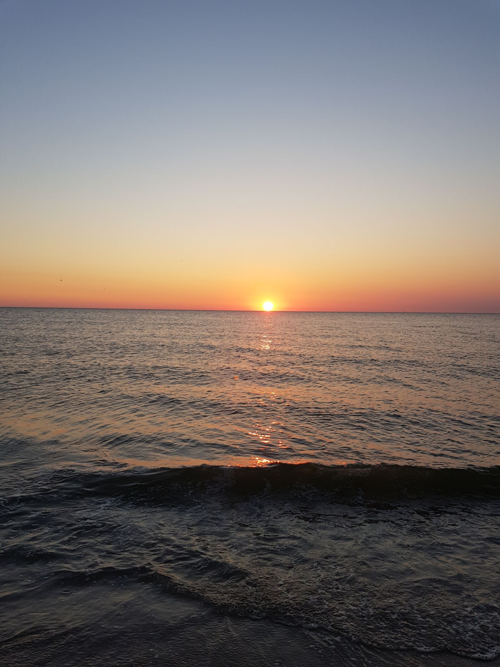 Samsung Galaxy S8 sample photo. Sunset, ocean, see photography