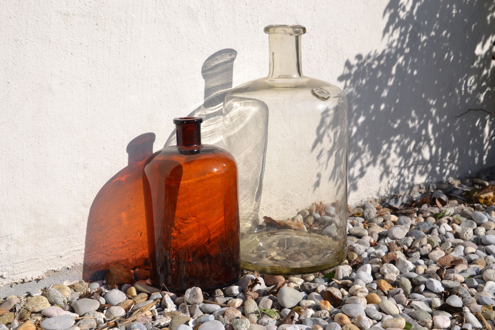 Nikon D3100 sample photo. Bottles, old, blown photography
