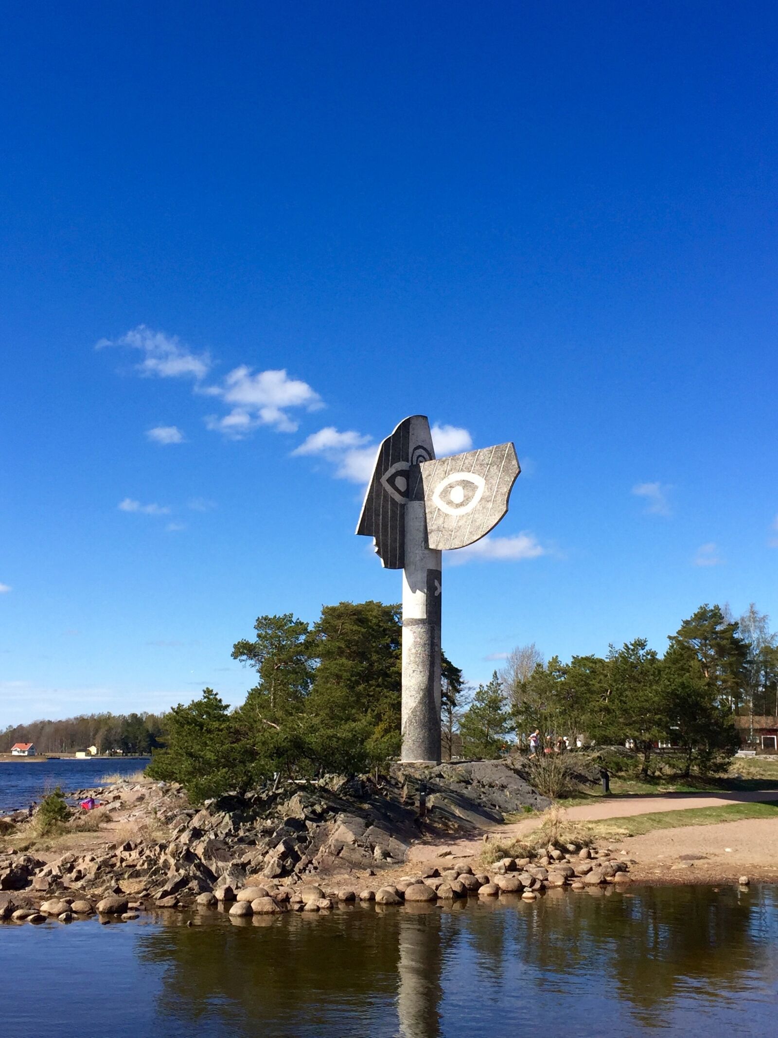 Apple iPhone 6 sample photo. Kristinehamn, picasso sculpture, sweden photography