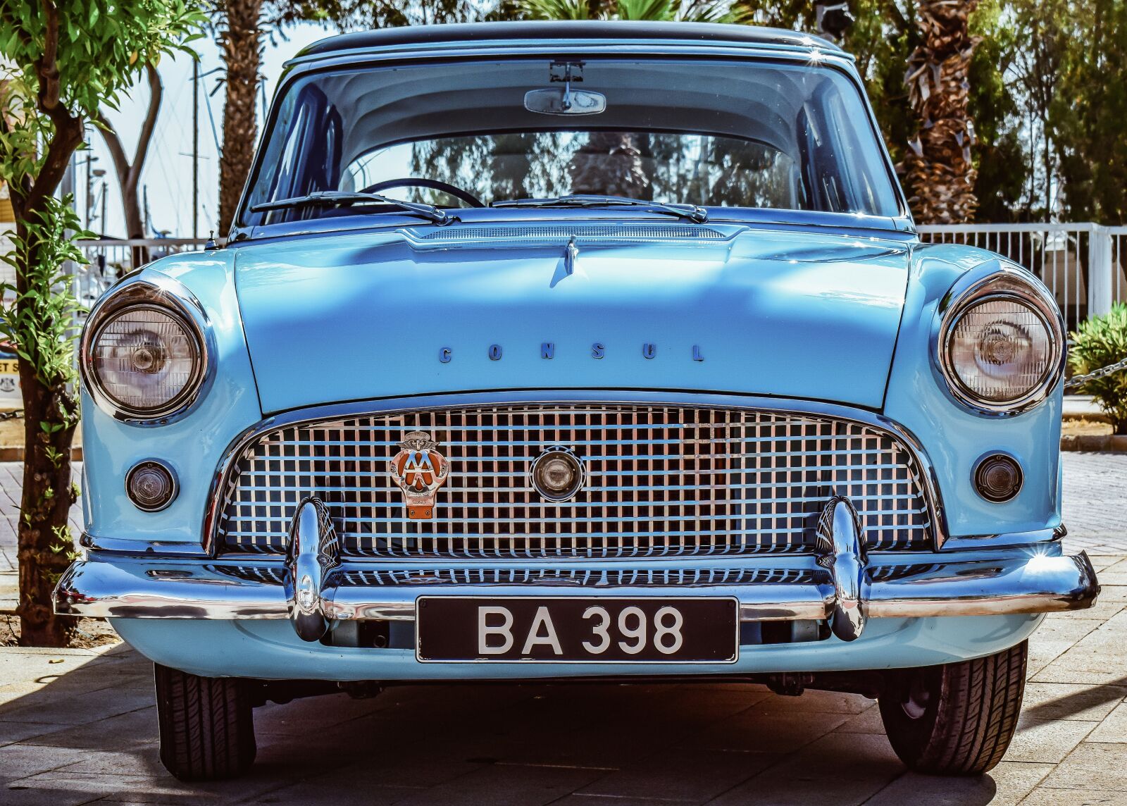 Nikon D3300 sample photo. Ford, consul, car photography