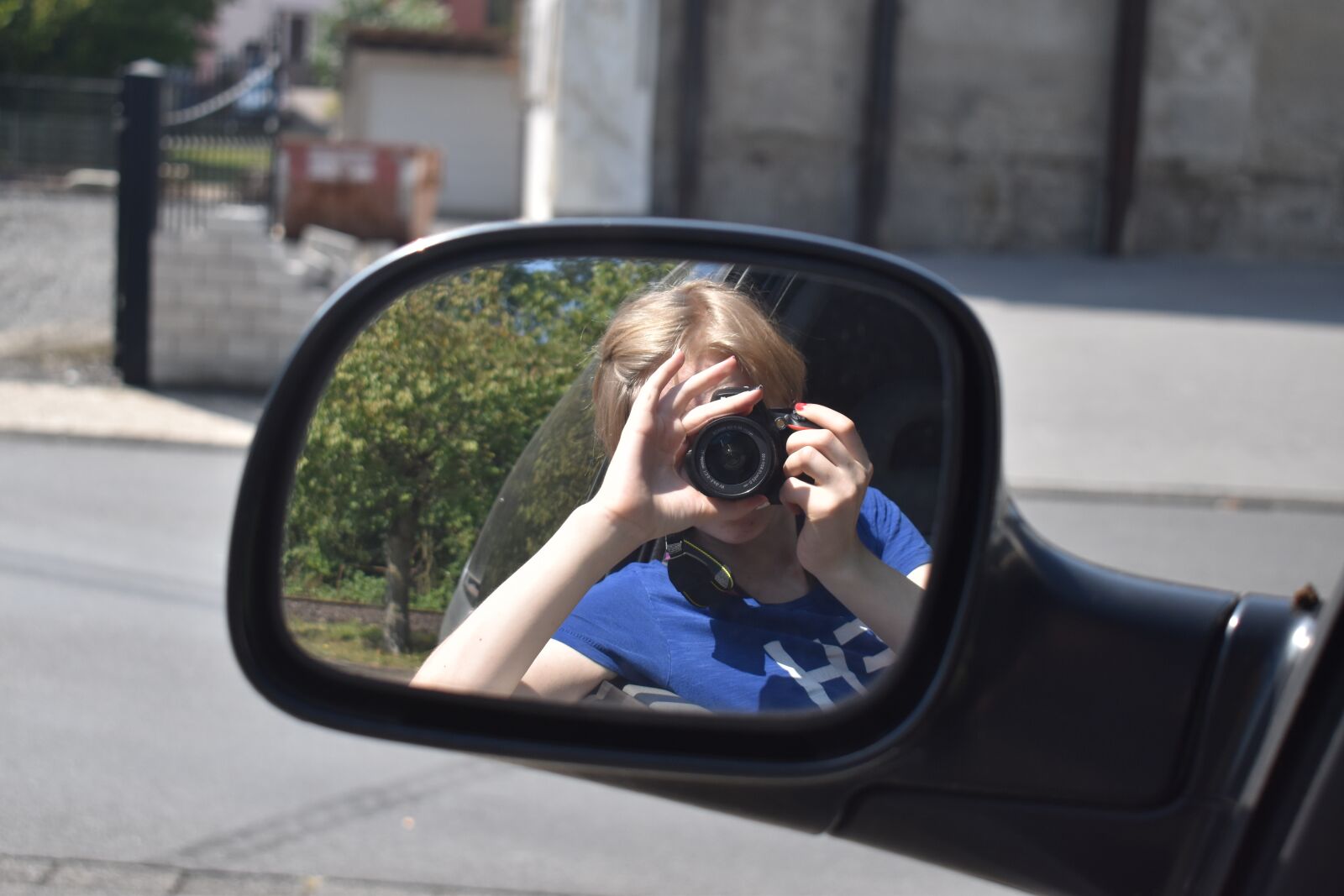 Nikon D3500 sample photo. Photo, car mirror, auto photography