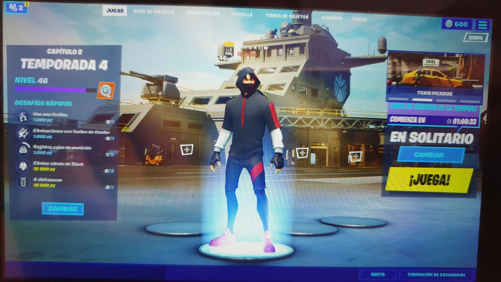 Samsung SM-G975F sample photo. Fortnite, video game, console photography