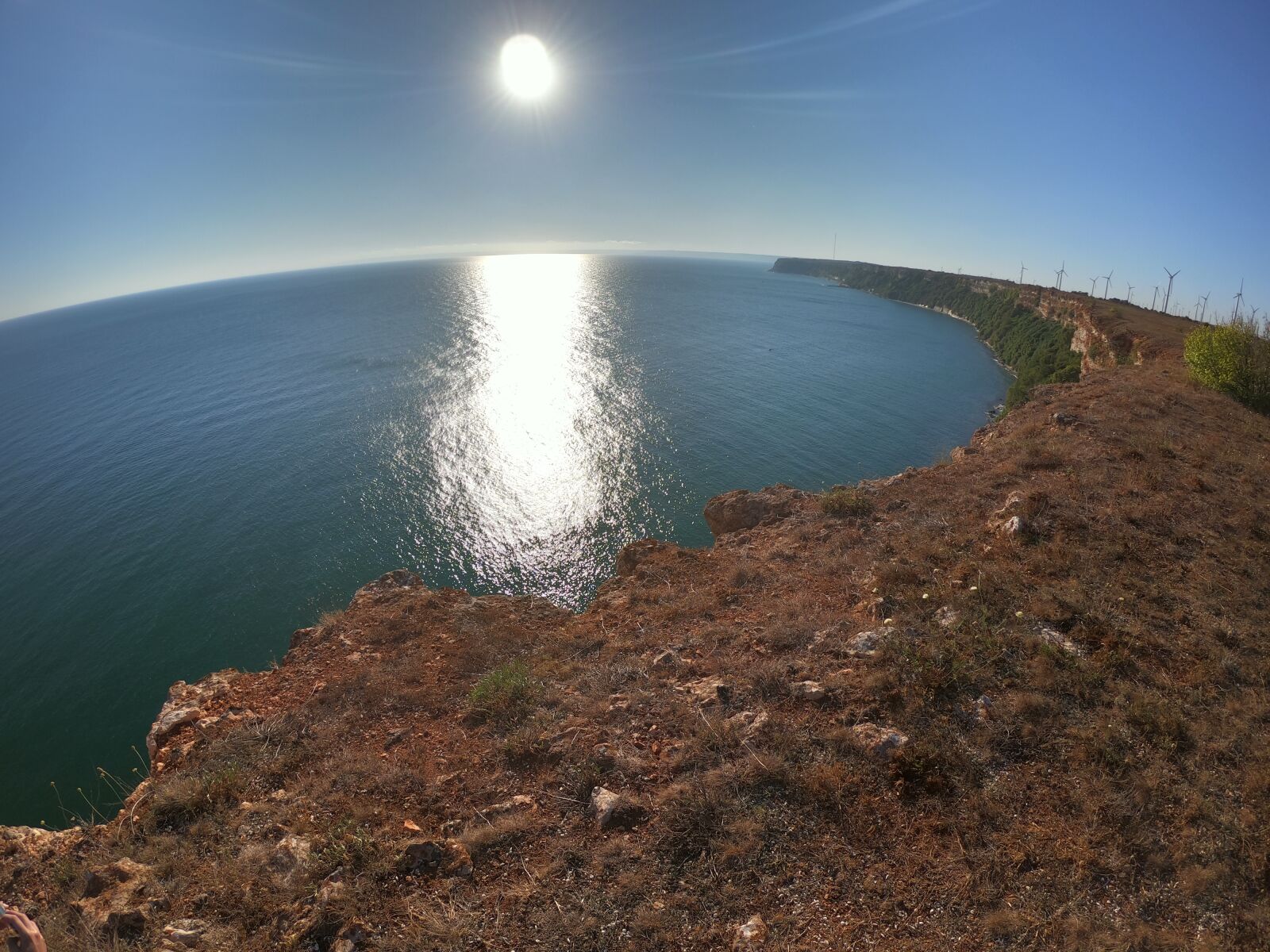 GoPro Hero7 Black sample photo. Sea, sun, water photography