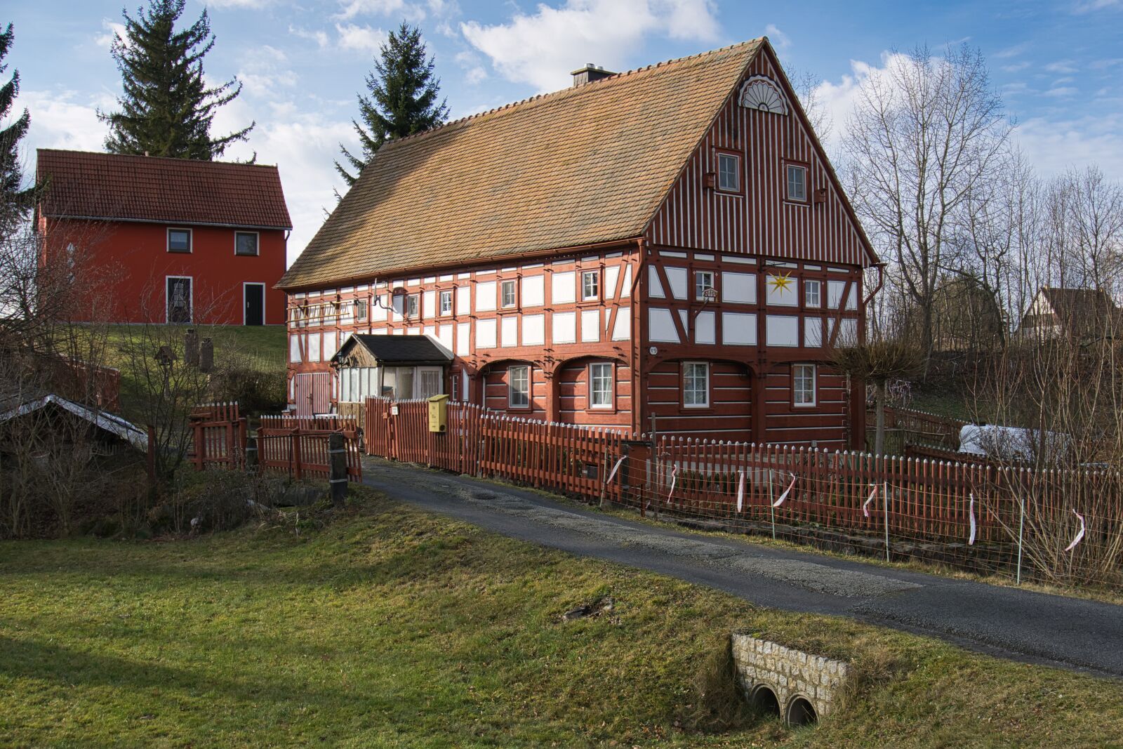 Sony a6000 sample photo. Upper lusatia, heimatstube, truss photography