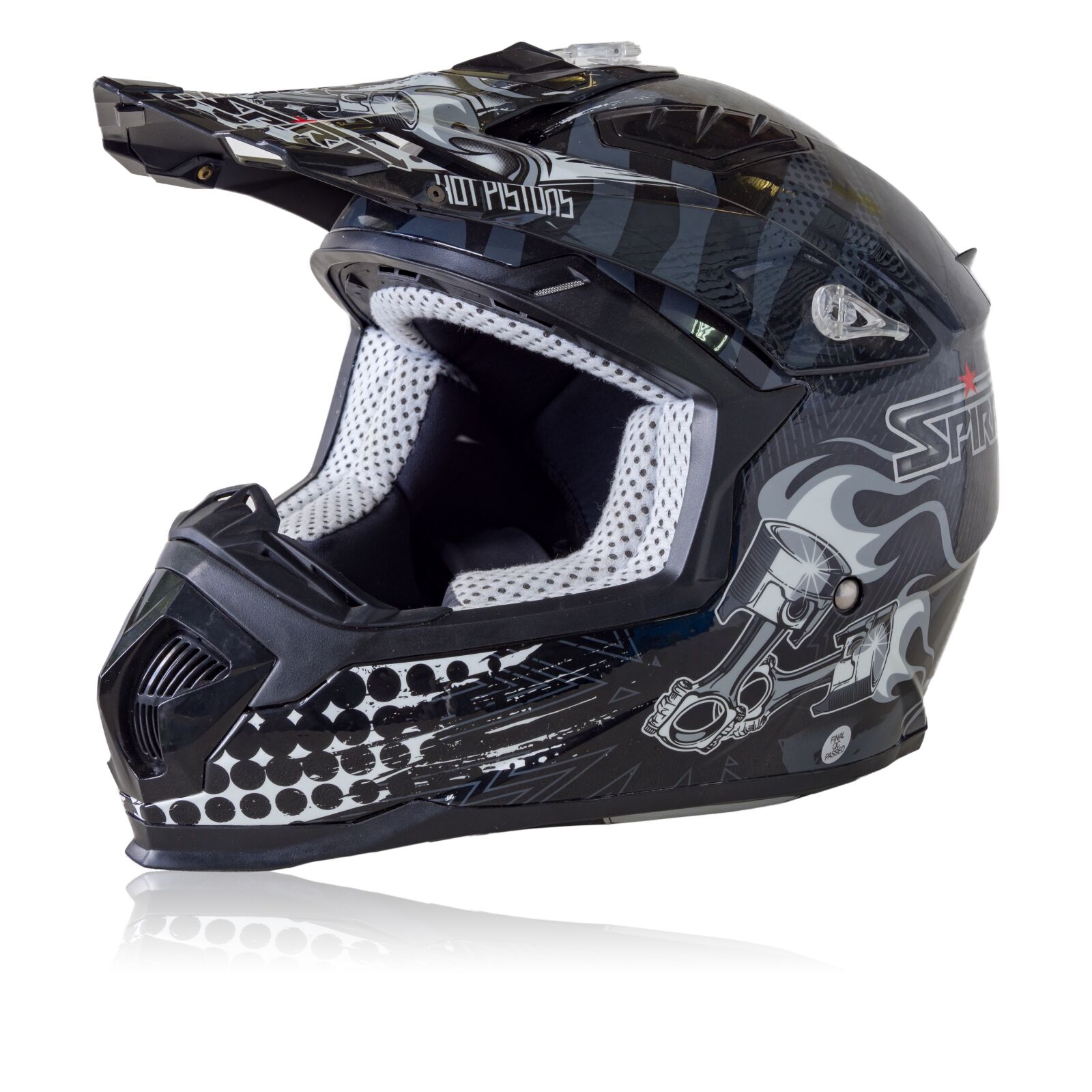 Olympus M.Zuiko Digital ED 12-100mm F4.0 IS Pro sample photo. Spirit hot pistons helmet photography