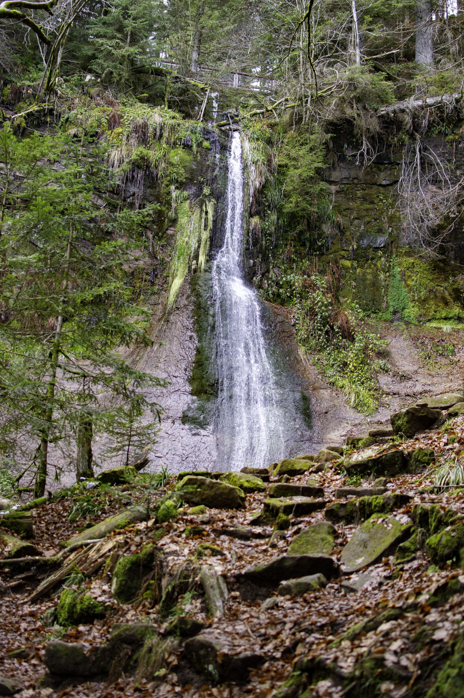 Nikon D3200 sample photo. Waterfall, water, cascade photography