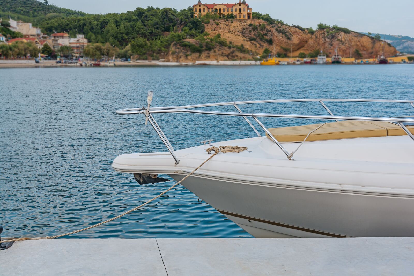Nikon D7100 sample photo. Boat, sea, mo photography