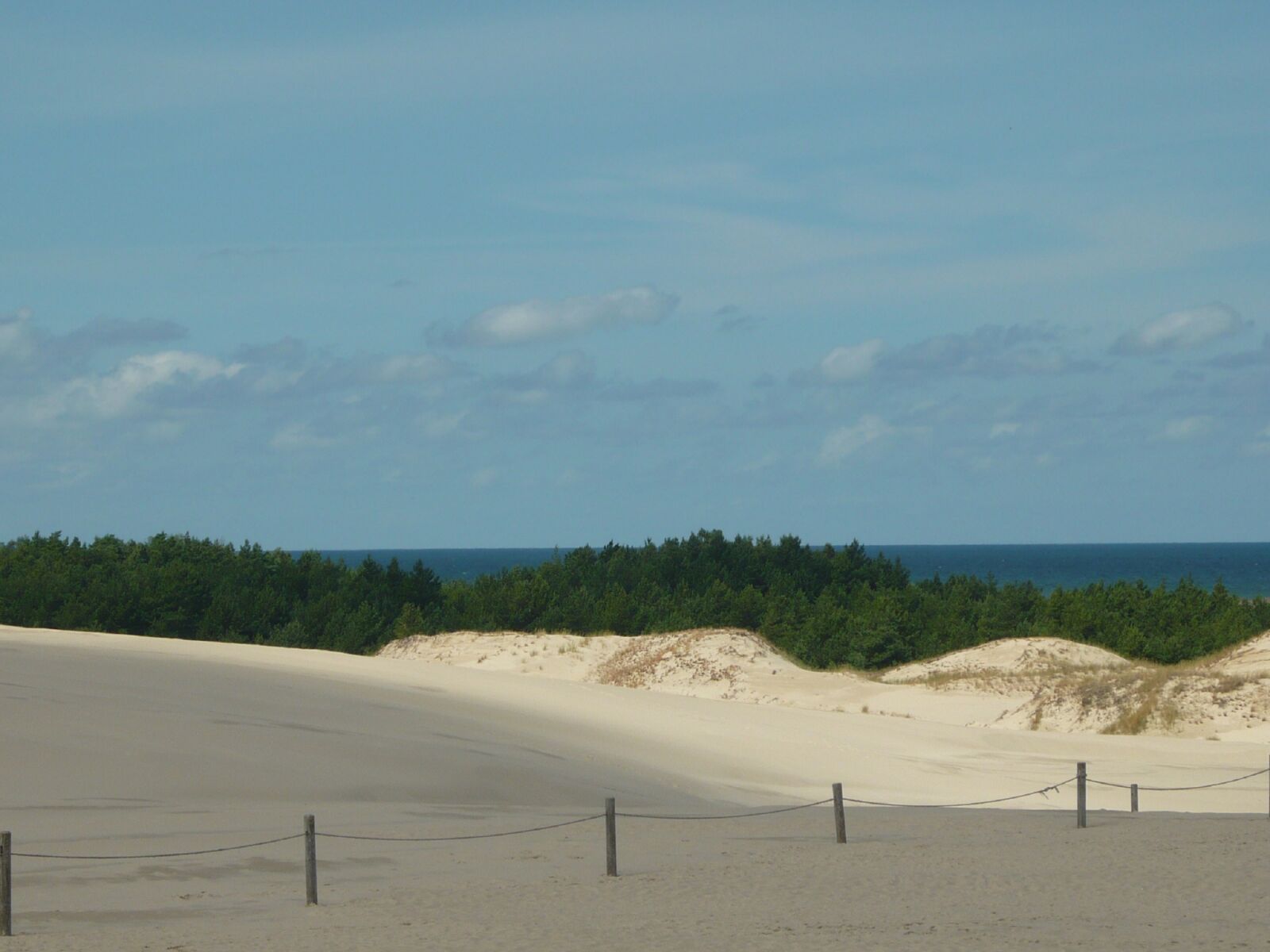 Panasonic DMC-LS80 sample photo. The sand dunes, sand photography