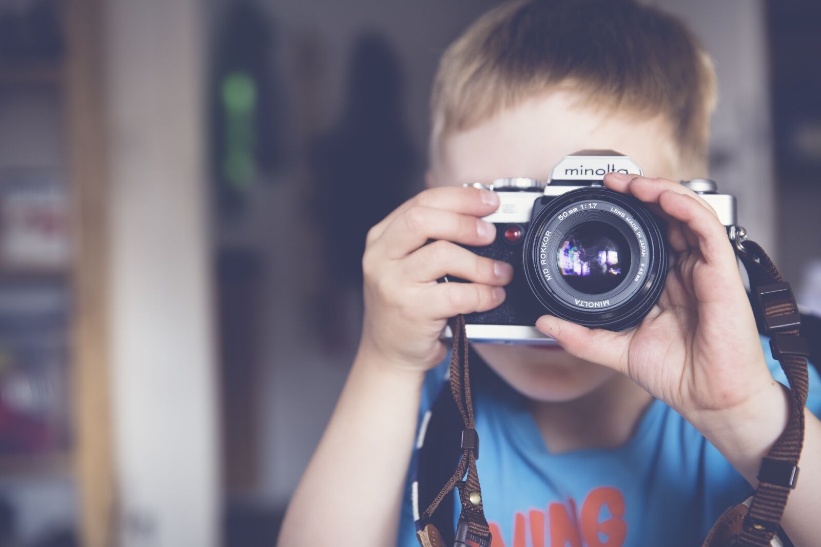 Canon EF 24-70mm F2.8L II USM sample photo. Boy, photographer, camera photography