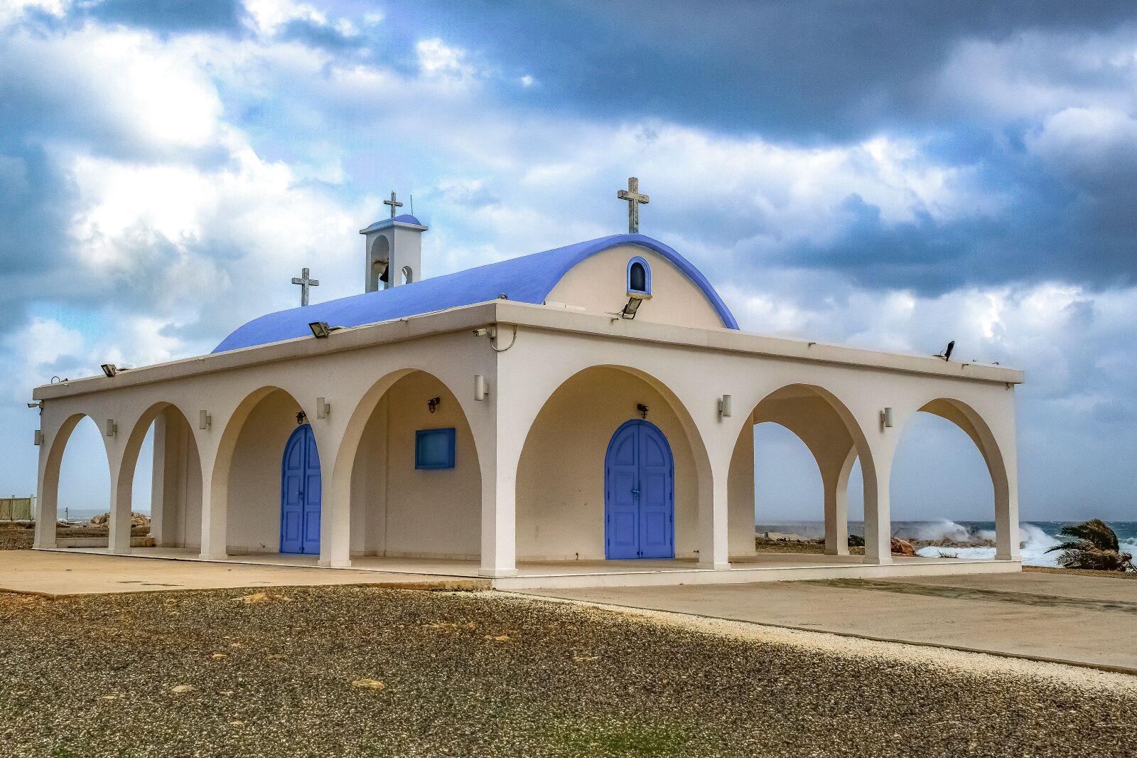 Nikon D3300 sample photo. Cyprus, ayia thekla, church photography