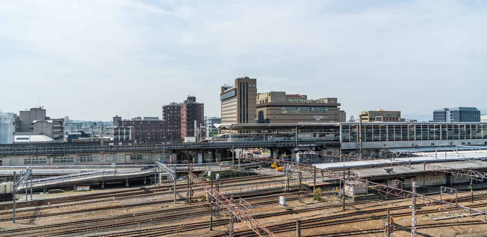 Sony a7R II + Sony FE 24-240mm F3.5-6.3 OSS sample photo. Kyoto station, japan, city photography