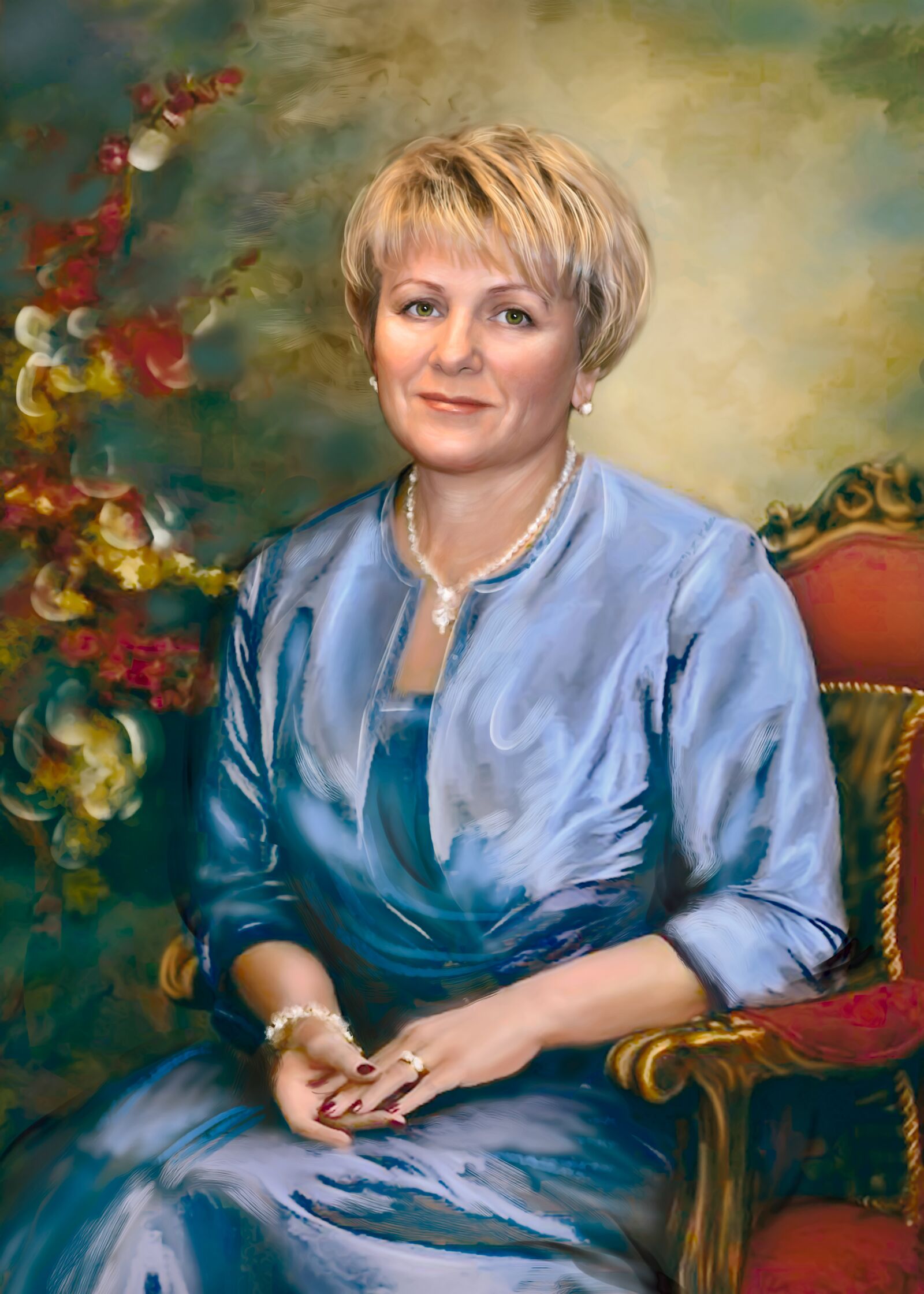 Nikon D5000 sample photo. Portrait, painting, woman photography