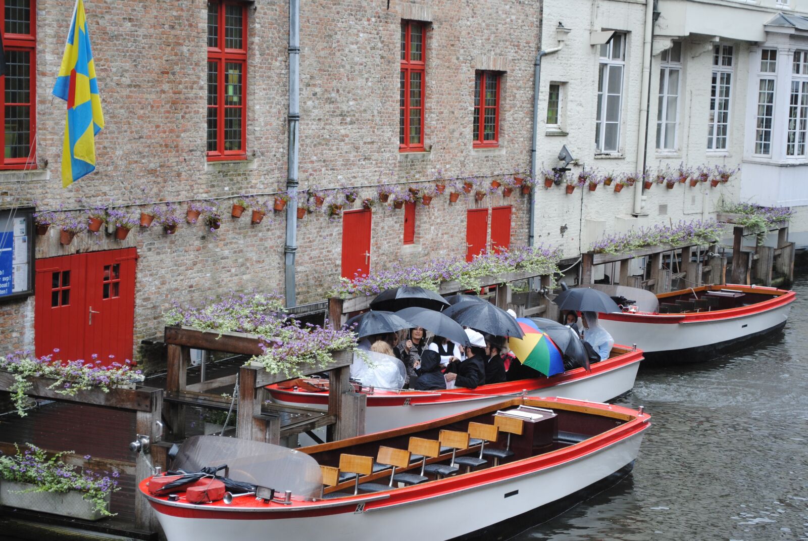 Nikon D3000 sample photo. Belgium, boats, bruges photography