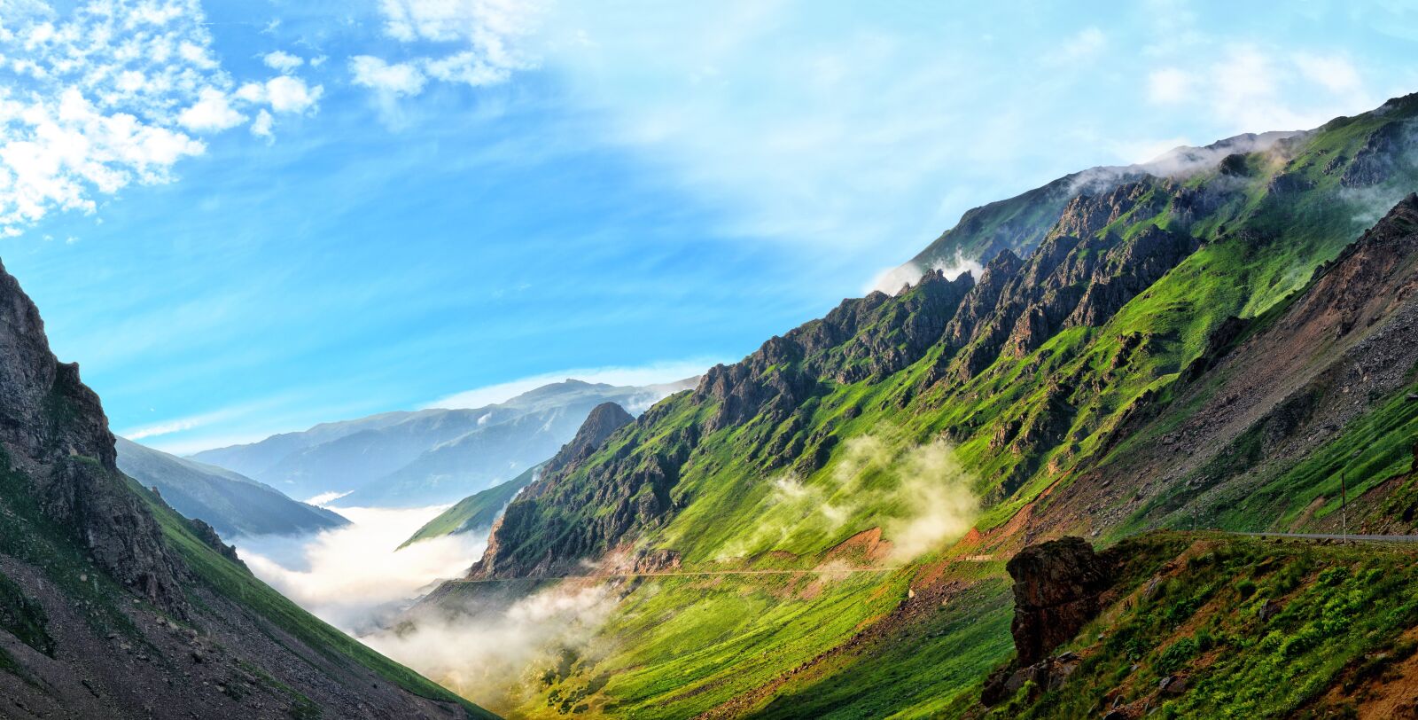 Nikon D5100 sample photo. Mountain, nature, panoramic photography