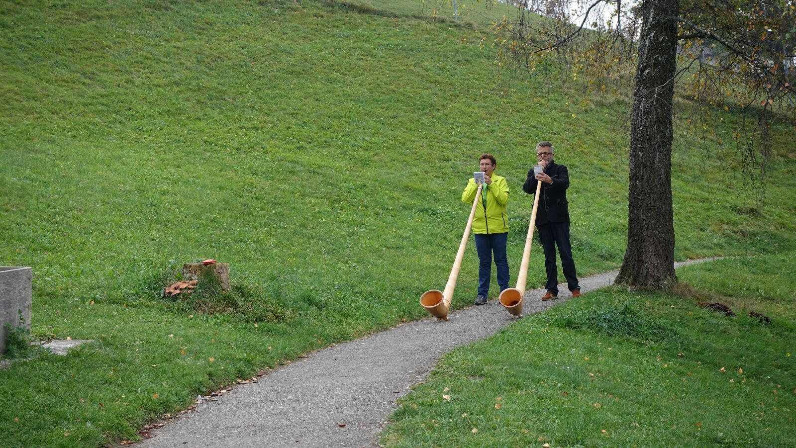 Sony Cyber-shot DSC-RX100 IV sample photo. Alphorn, music, tradition photography