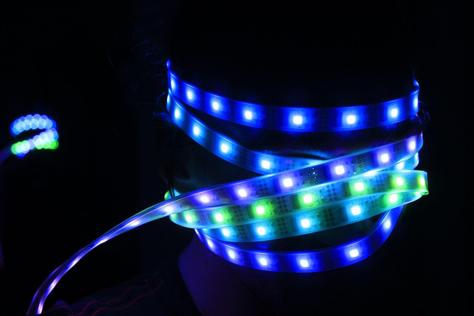 Canon EOS 600D (Rebel EOS T3i / EOS Kiss X5) sample photo. Rgb, led, disco photography