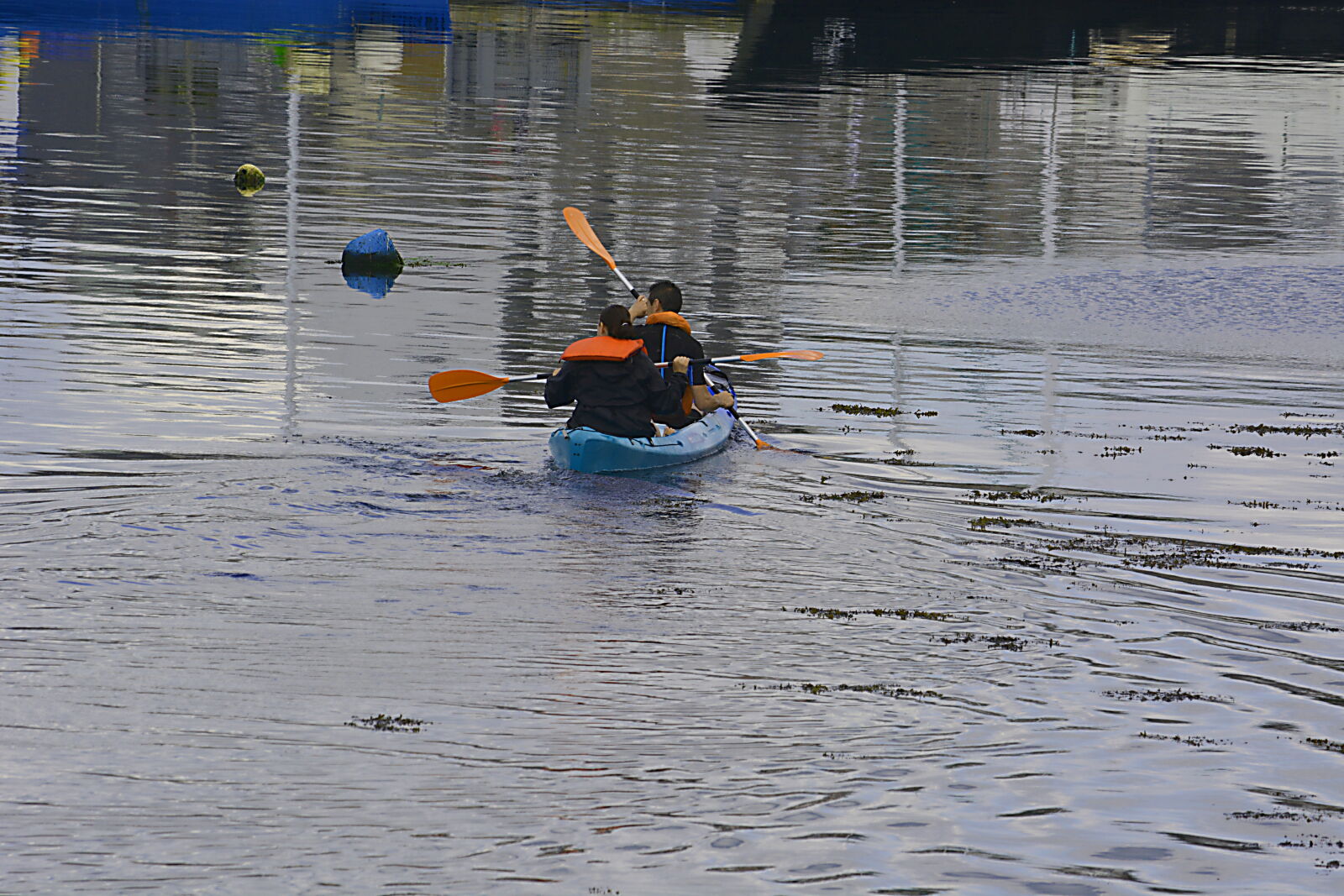 Nikon D5200 sample photo. Canoe, couple, eau, pagaie photography