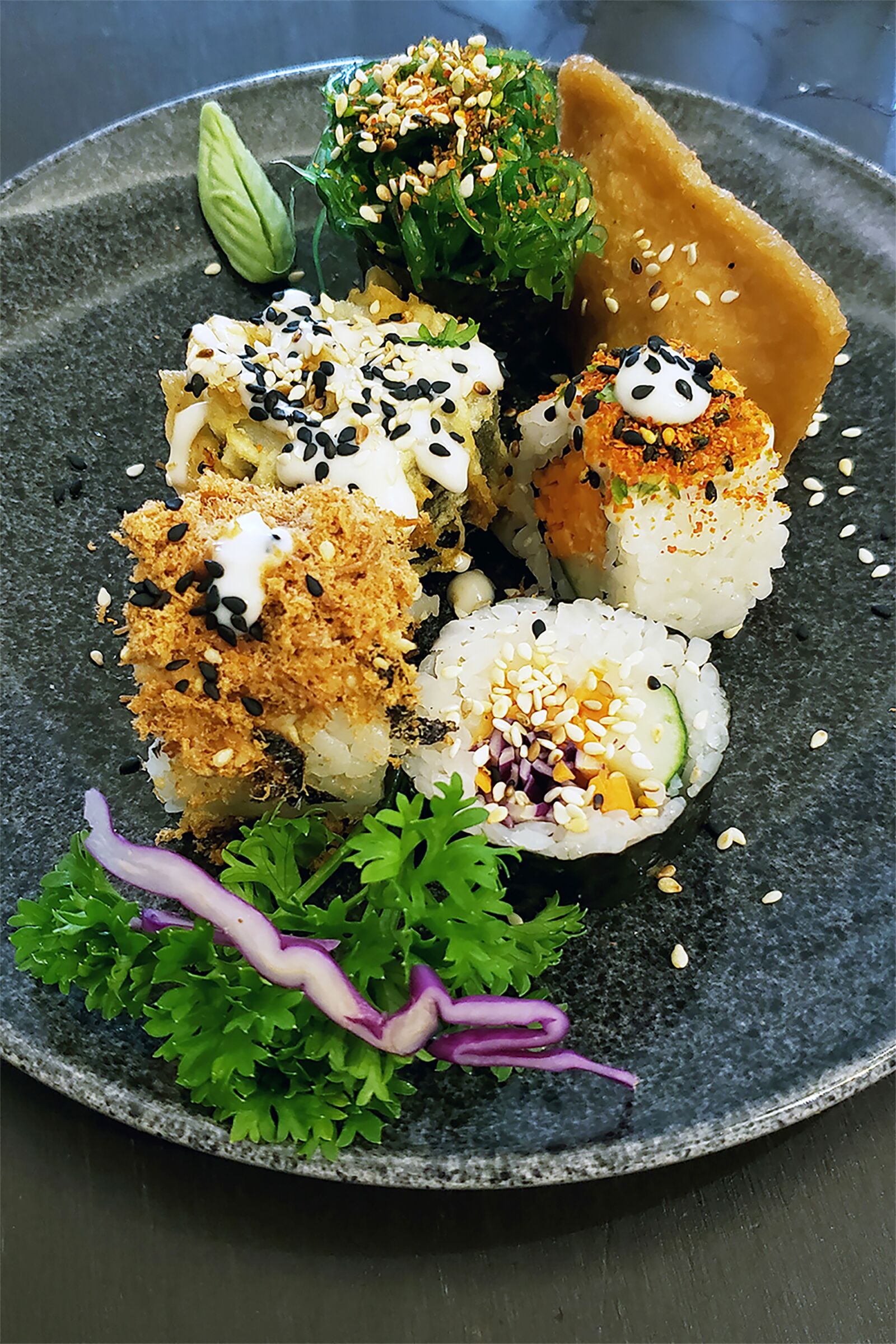 Samsung Galaxy S9+ sample photo. Japanese, japanese food, vegetarian photography