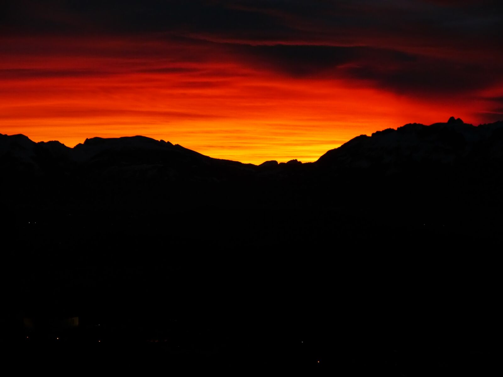 Panasonic Lumix DMC-G5 sample photo. Alpenglühen, mountains, sunset photography
