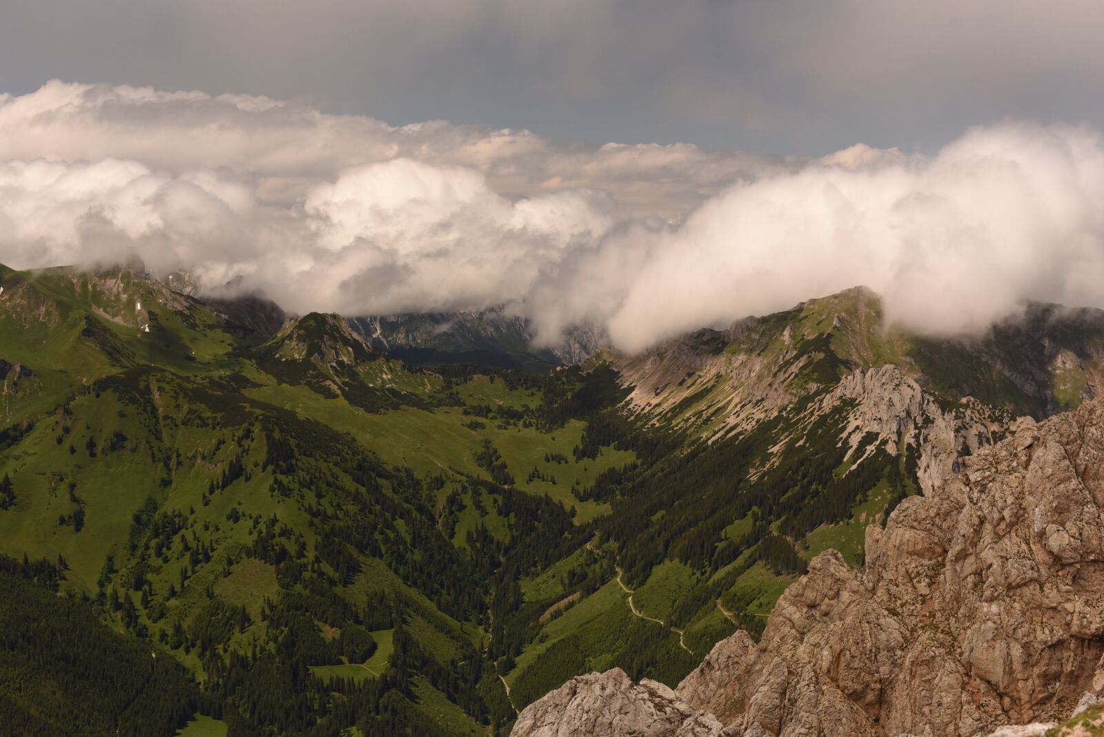 Nikon D810 sample photo. Mountains, panorama, alpine photography